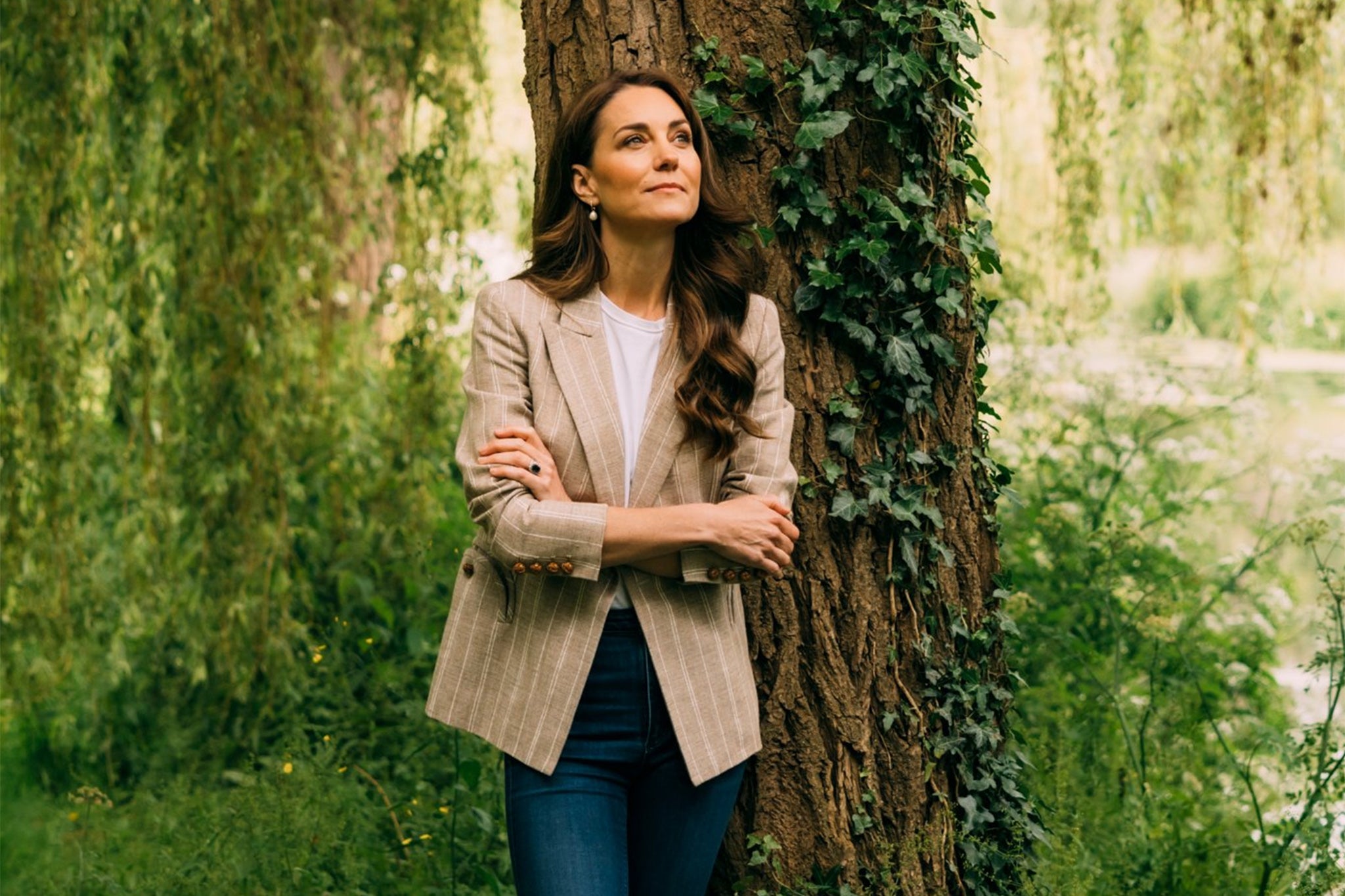 Kensington Palace released a new portrait of the princess taken at Windsor this week to mark the announcement