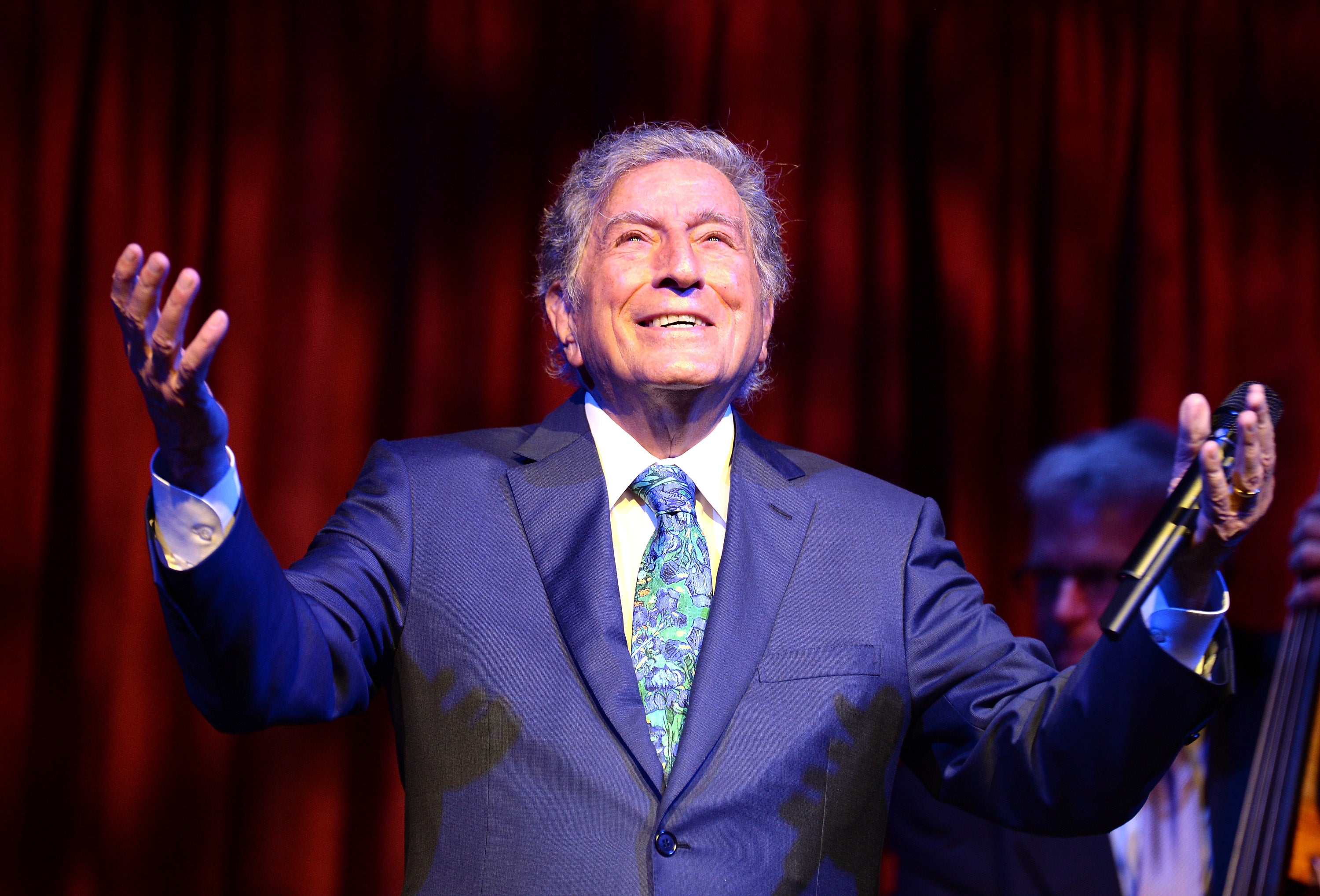 Tony Bennett performing in New York in 2015