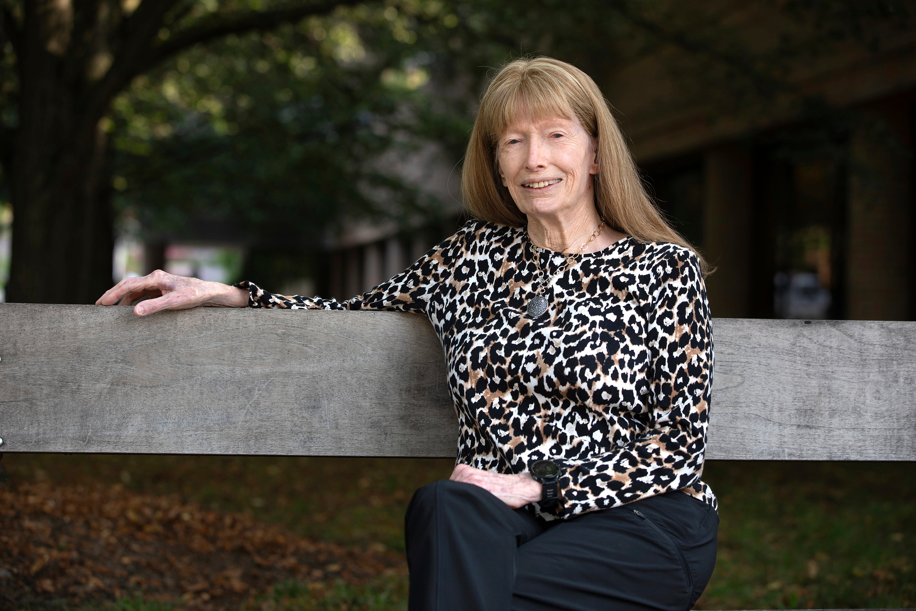 Lynn Conway at the University of Michigan in August 2023