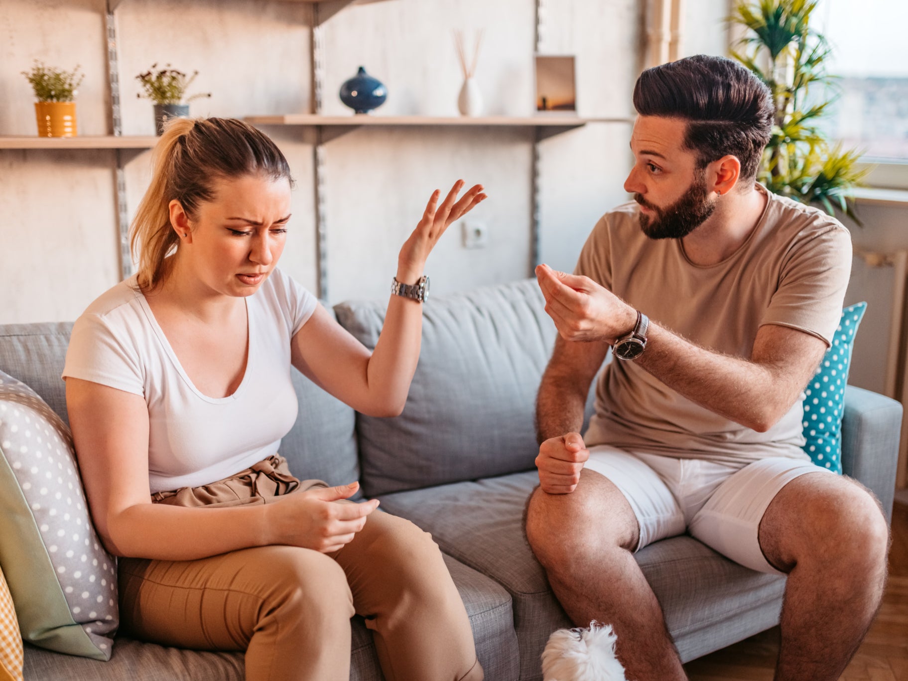 Boyfriend decides to go on a trip without his girlfriend because she can’t afford it (stock image)