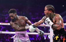 Gervonta Davis returns to the ring with eighth-round knockout of Frank Martin after year away