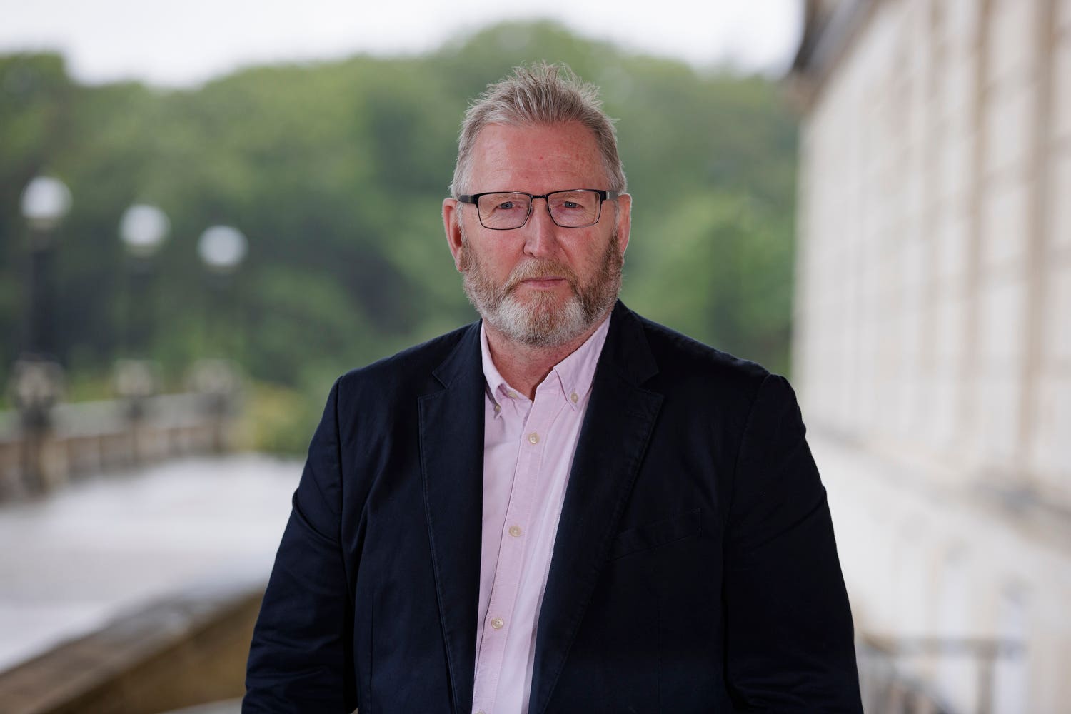 Doug Beattie, leader of the Ulster Unionist Party (UUP) in Belfast (Liam McBurney/PA)