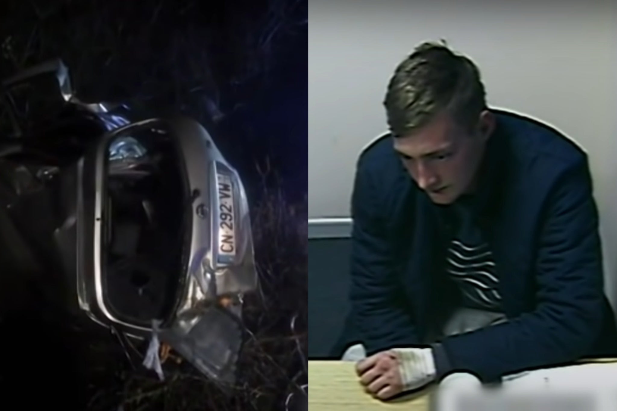 Stills from the BBC documentary ‘Car Crash: Who’s Lying?'