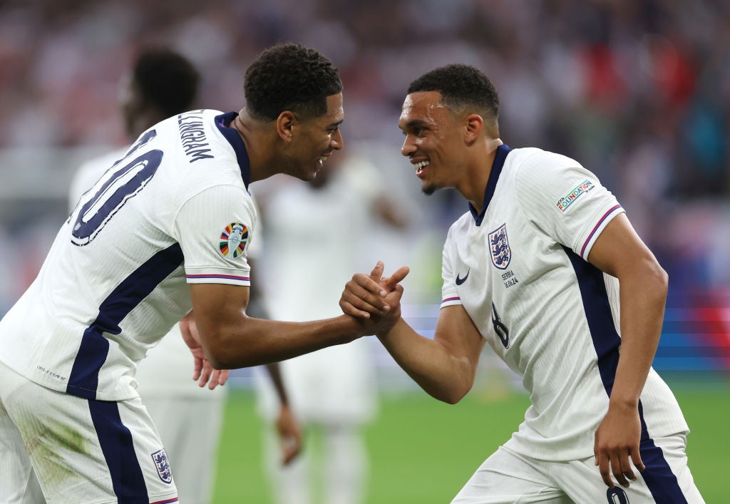 Jude Bellingham and Trent Alexander-Arnold showed signs of promise in midfield