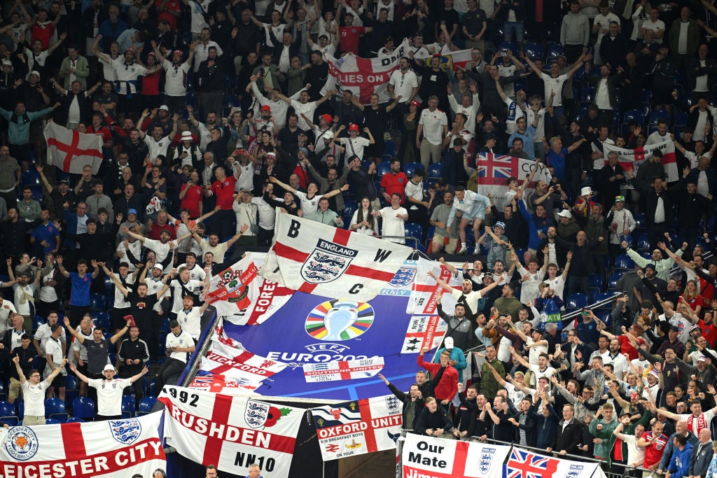 England fans experienced long delays leaving the game