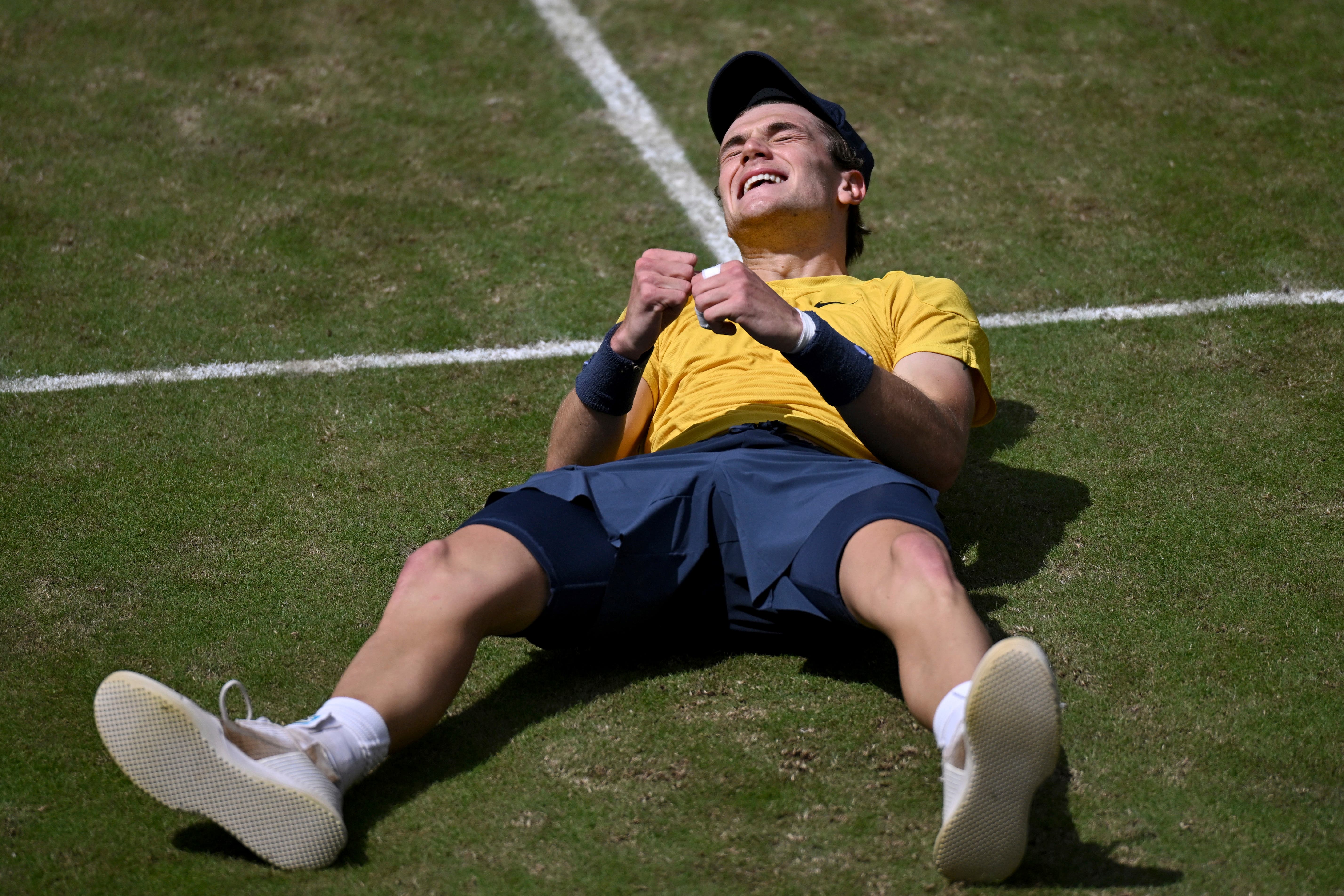 Jack Draper claimed his maiden ATP Tour title with victory in the BOSS Open final in Stuttgart (Marijan Murat/dpa via AP/PA)