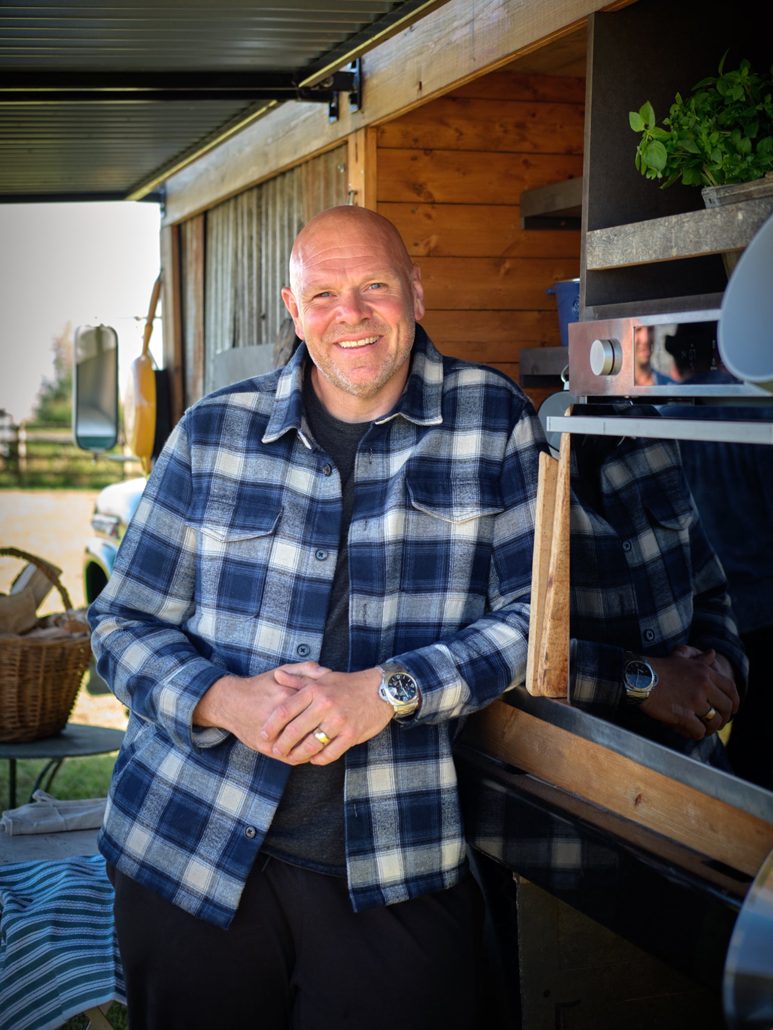 Kerridge is starry-eyed when talking about British produce