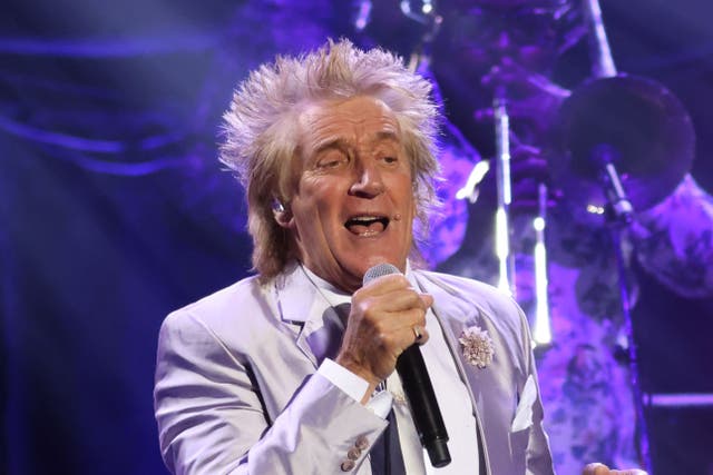 <p>Sir Rod Stewart pledged support for Ukraine (Suzan Moore/PA)</p>