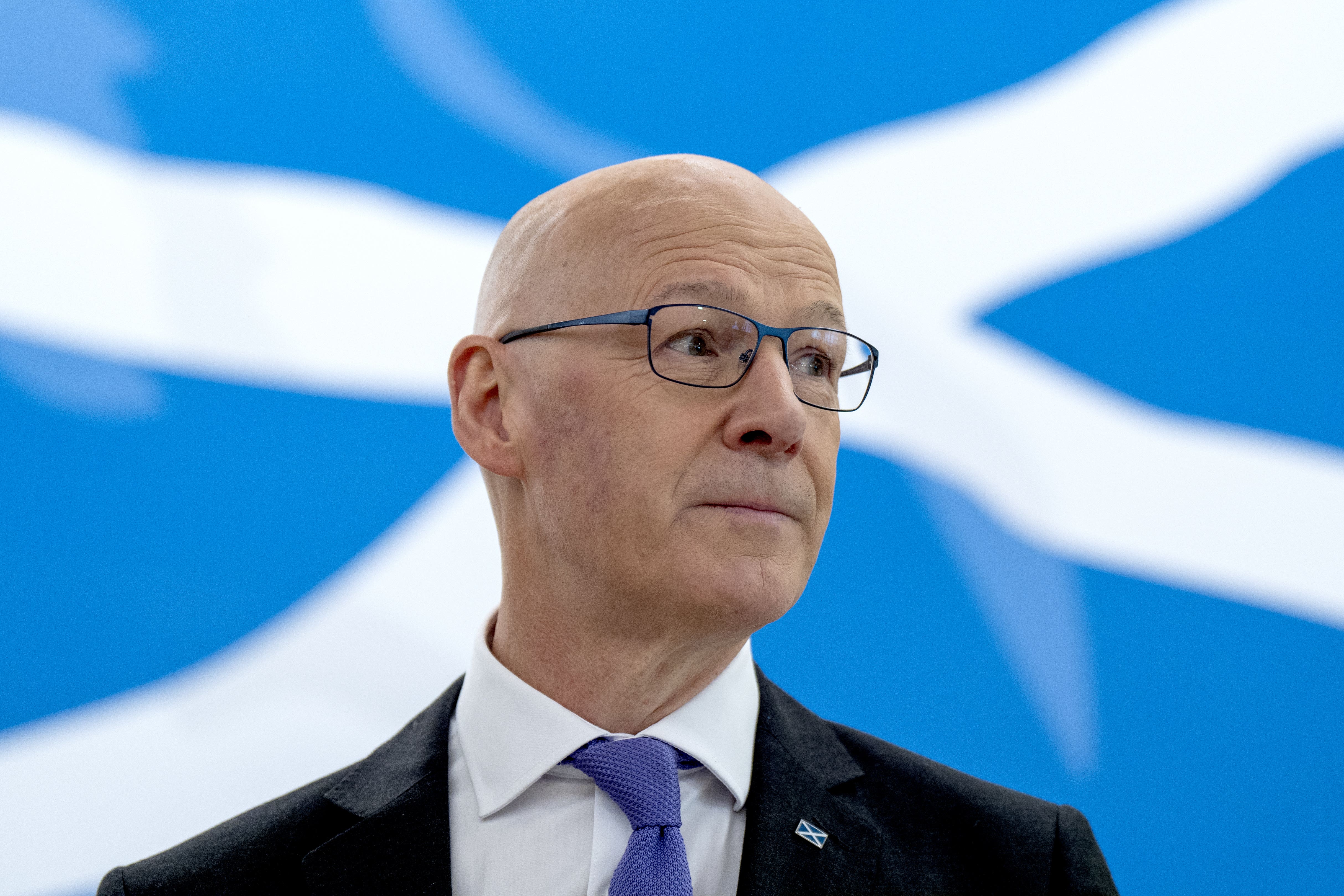 John Swinney announced the proposal during a visit to Stornoway (Jane Barlow/PA)