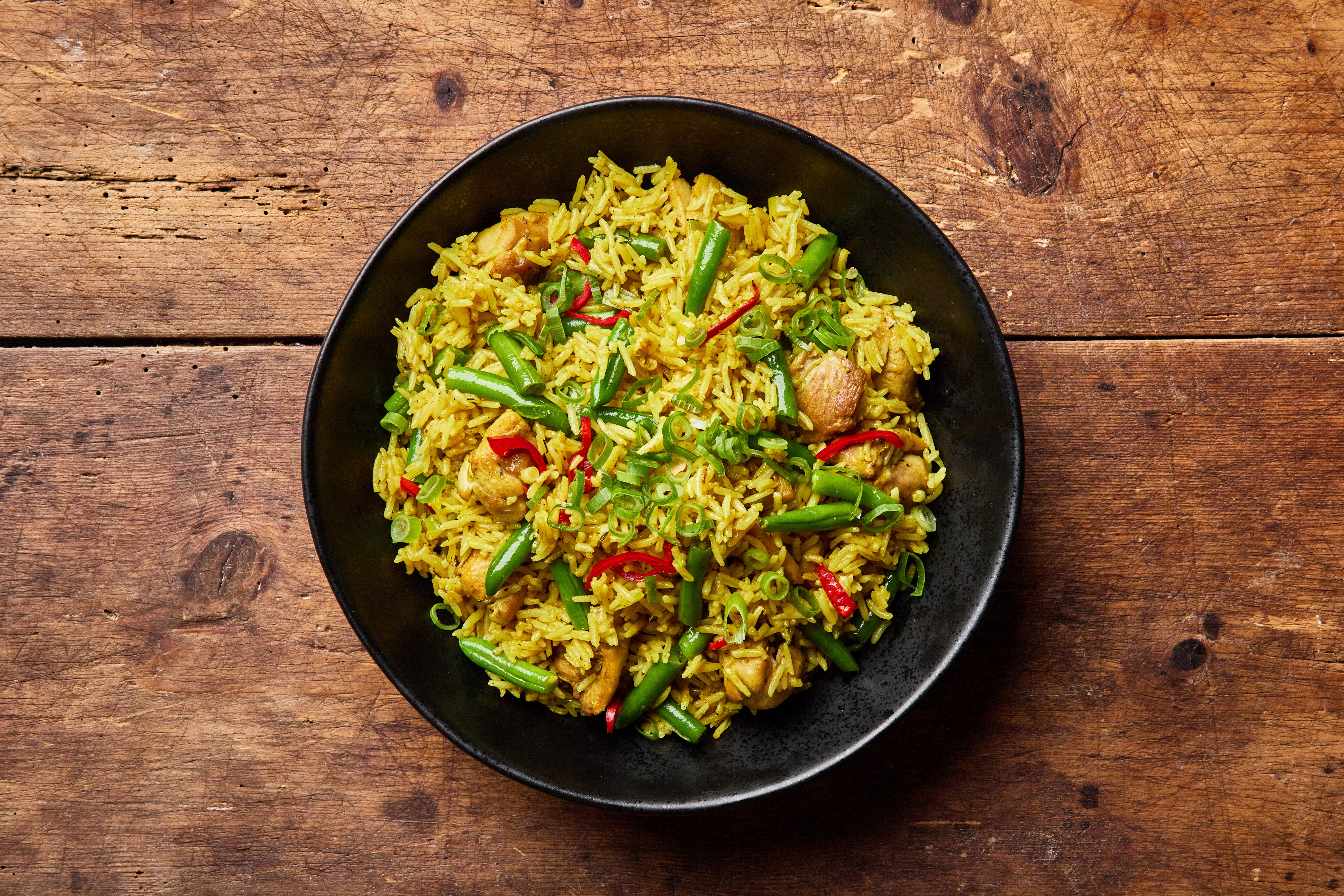 Food-MilkStreet-Curried Chicken Fried Rice