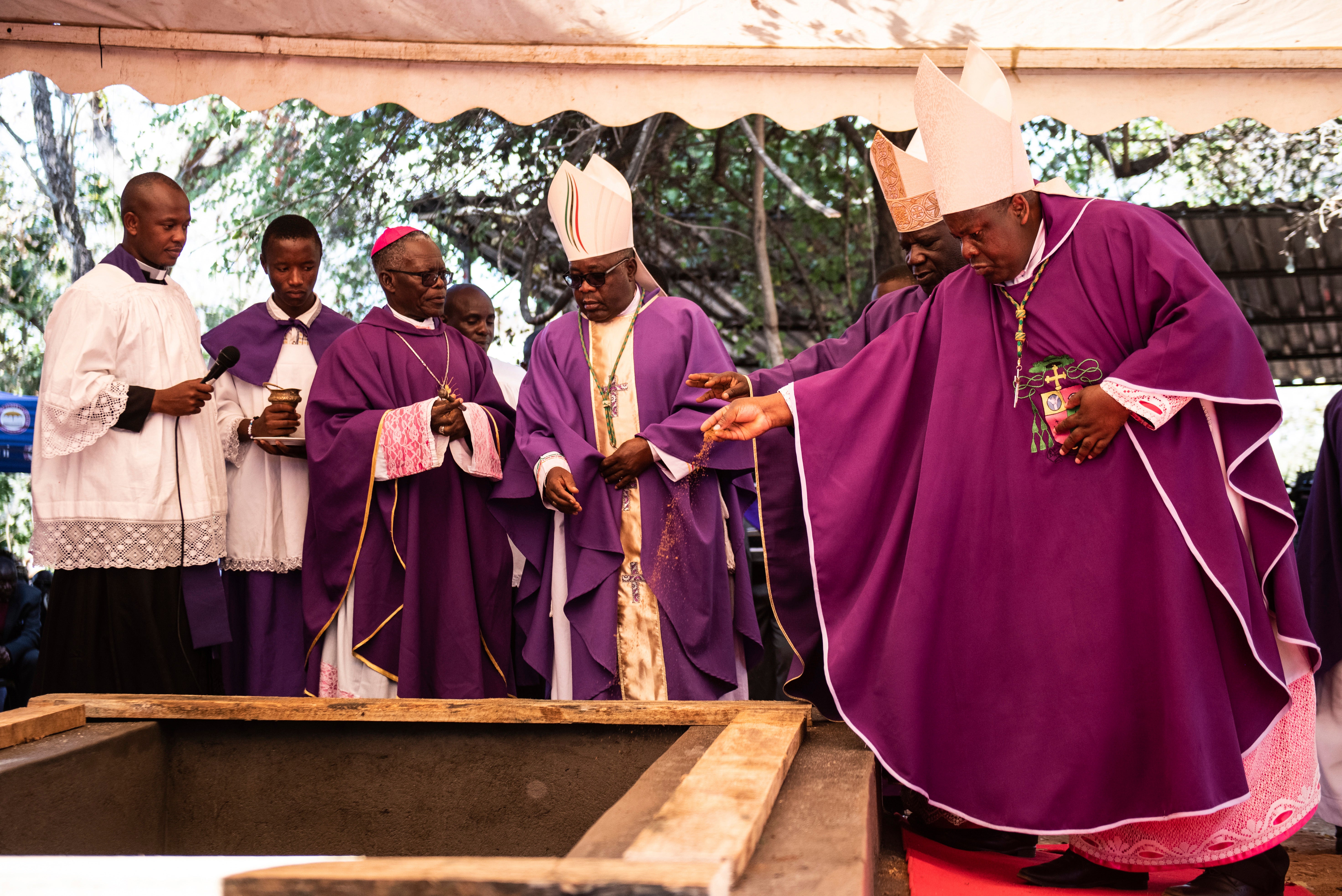 Malawi Vice President Burial