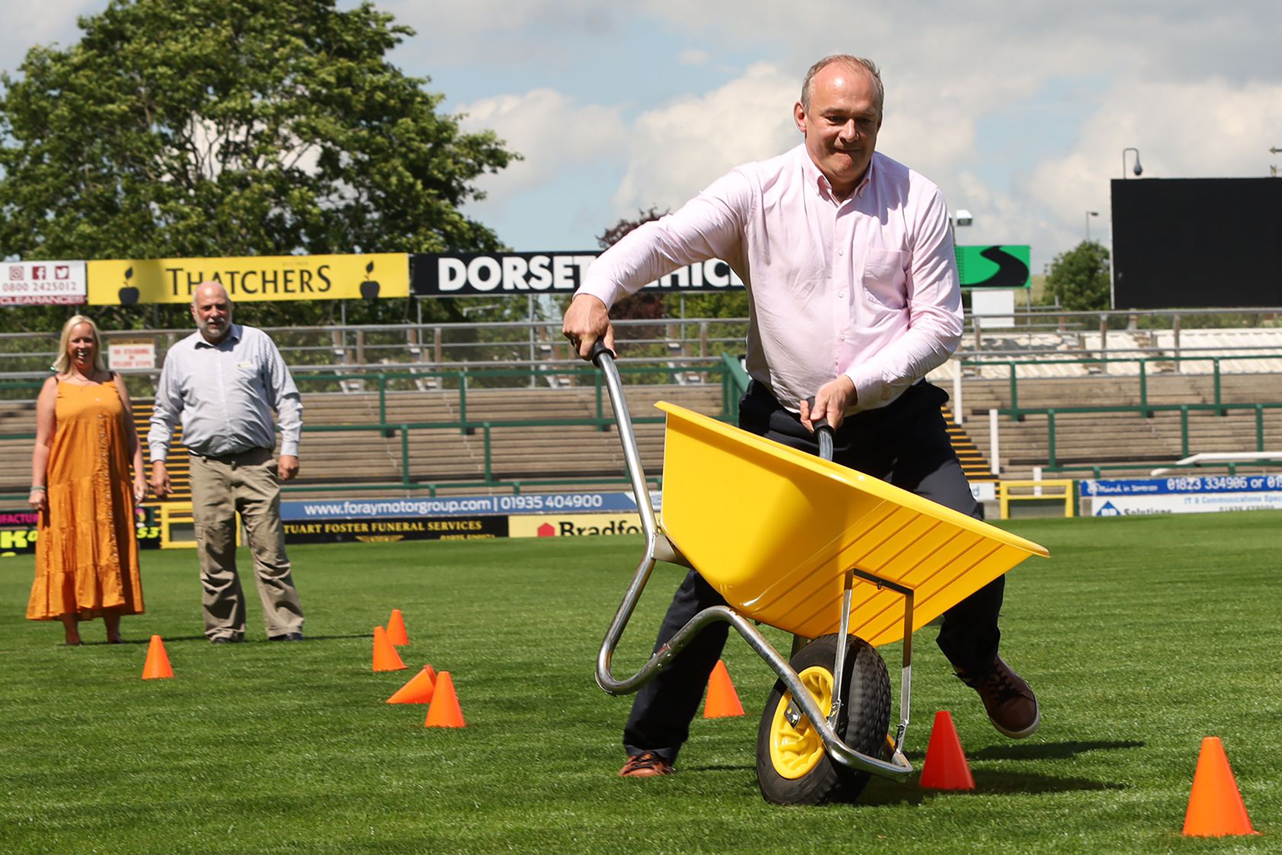 Leader of the Lib Dems Sir Ed Davey