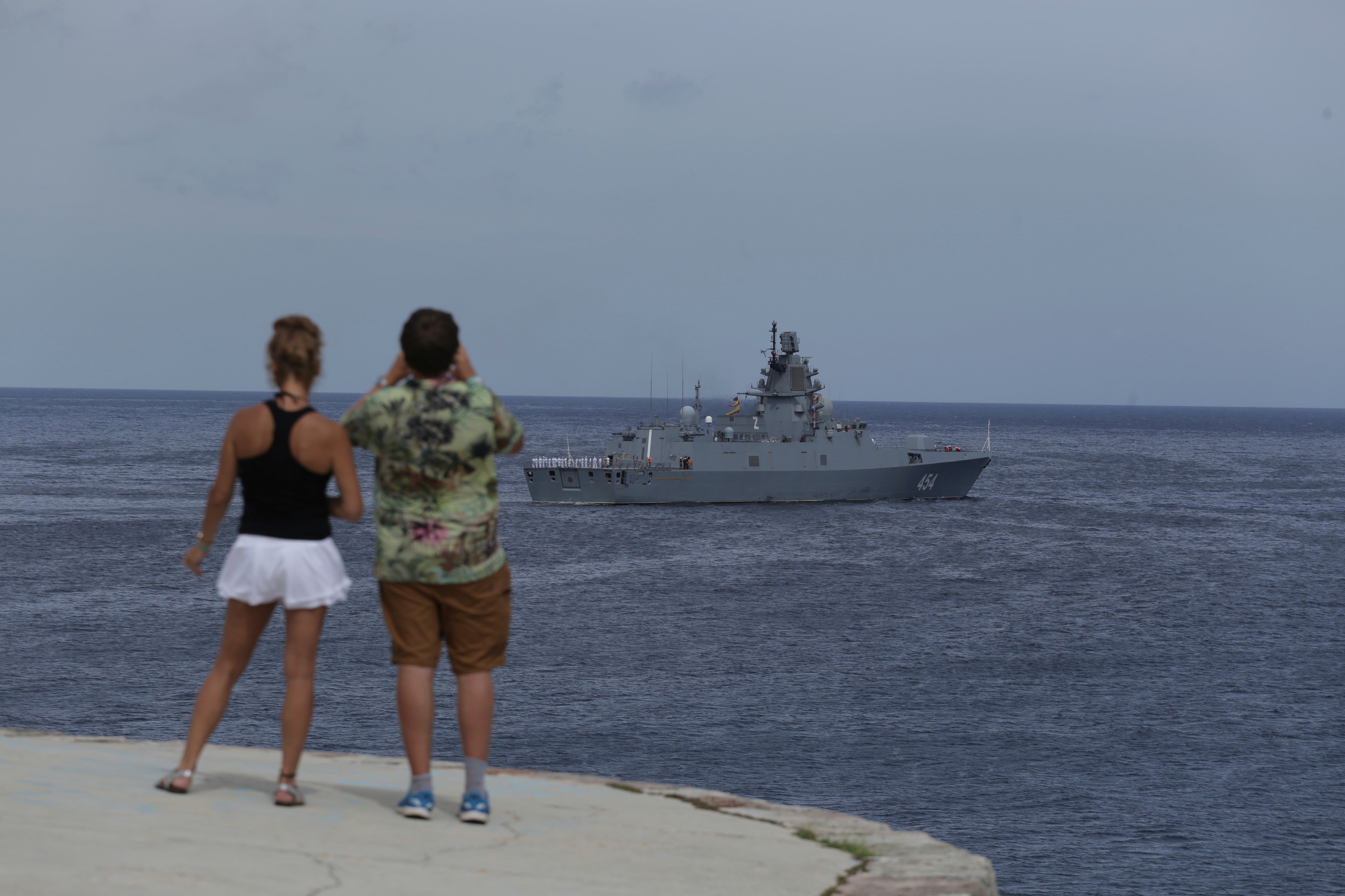 Cuba Russia Warships Caribbean