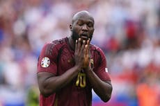 Romelu Lukaku’s luckless run continues as Slovakia claim first shock of Euro 2024
