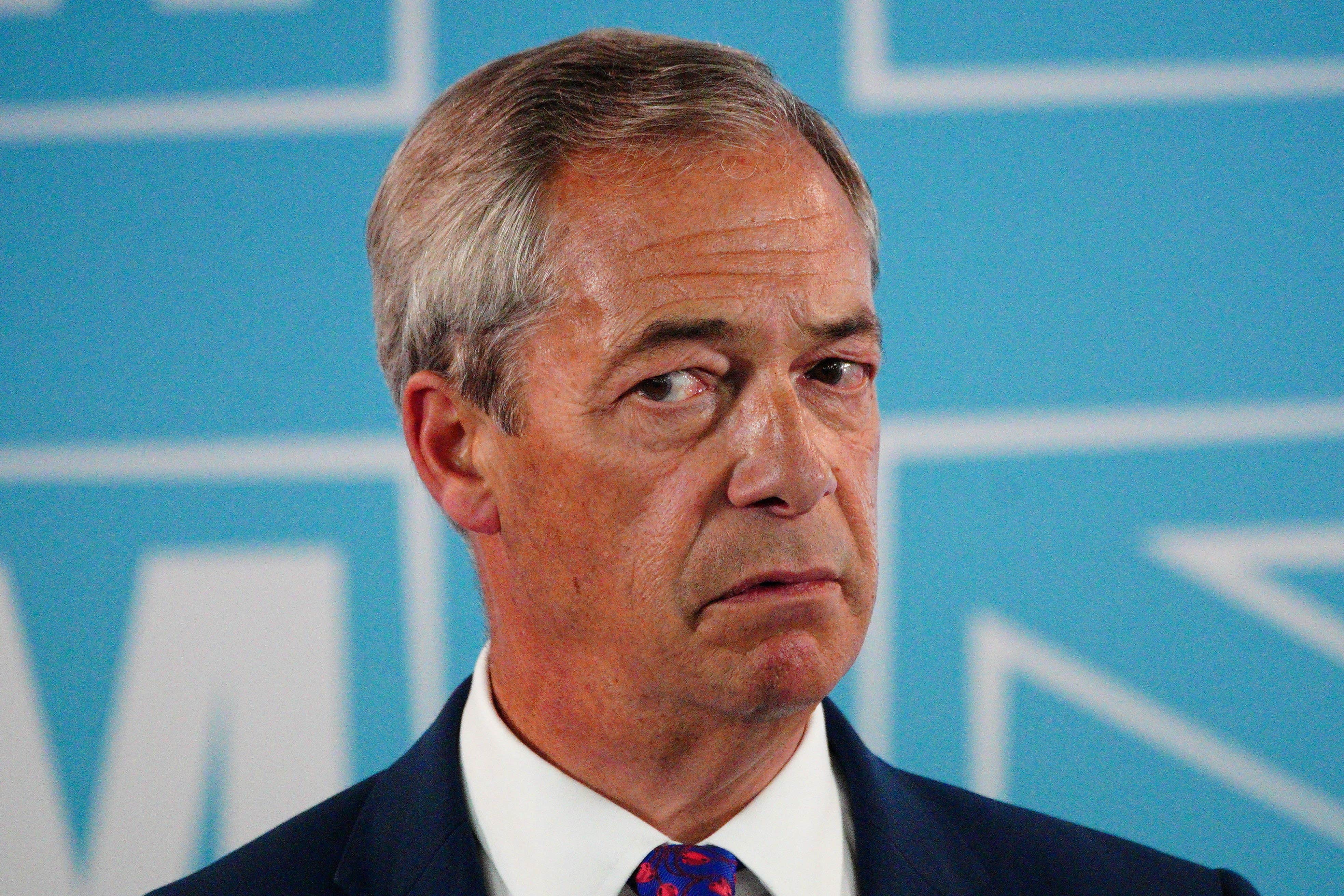 Nearly half of voters said Nigel Farage should be allowed to join the Tories