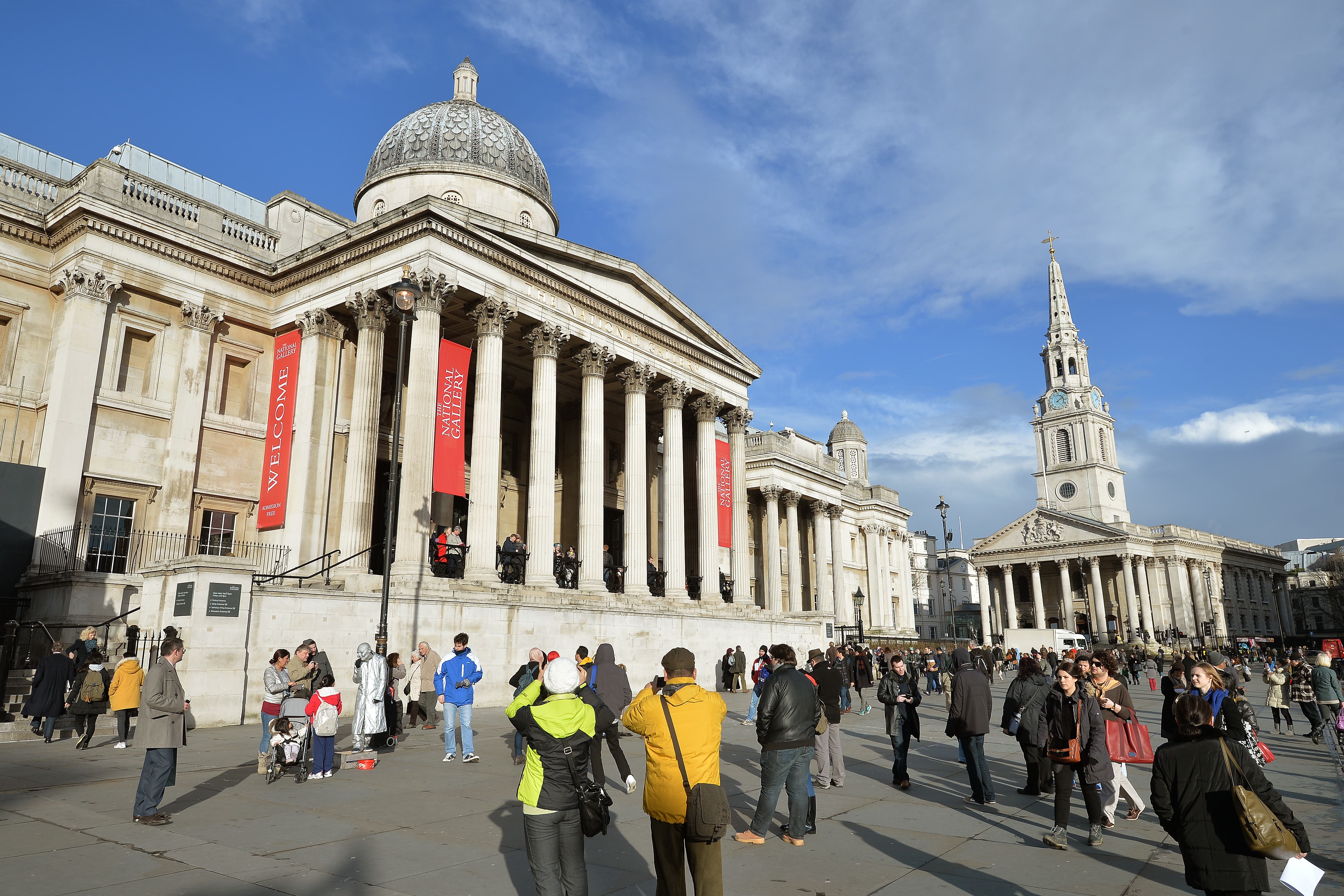 The painting will go on display again at the National Gallery London (John Stillwell/PA)