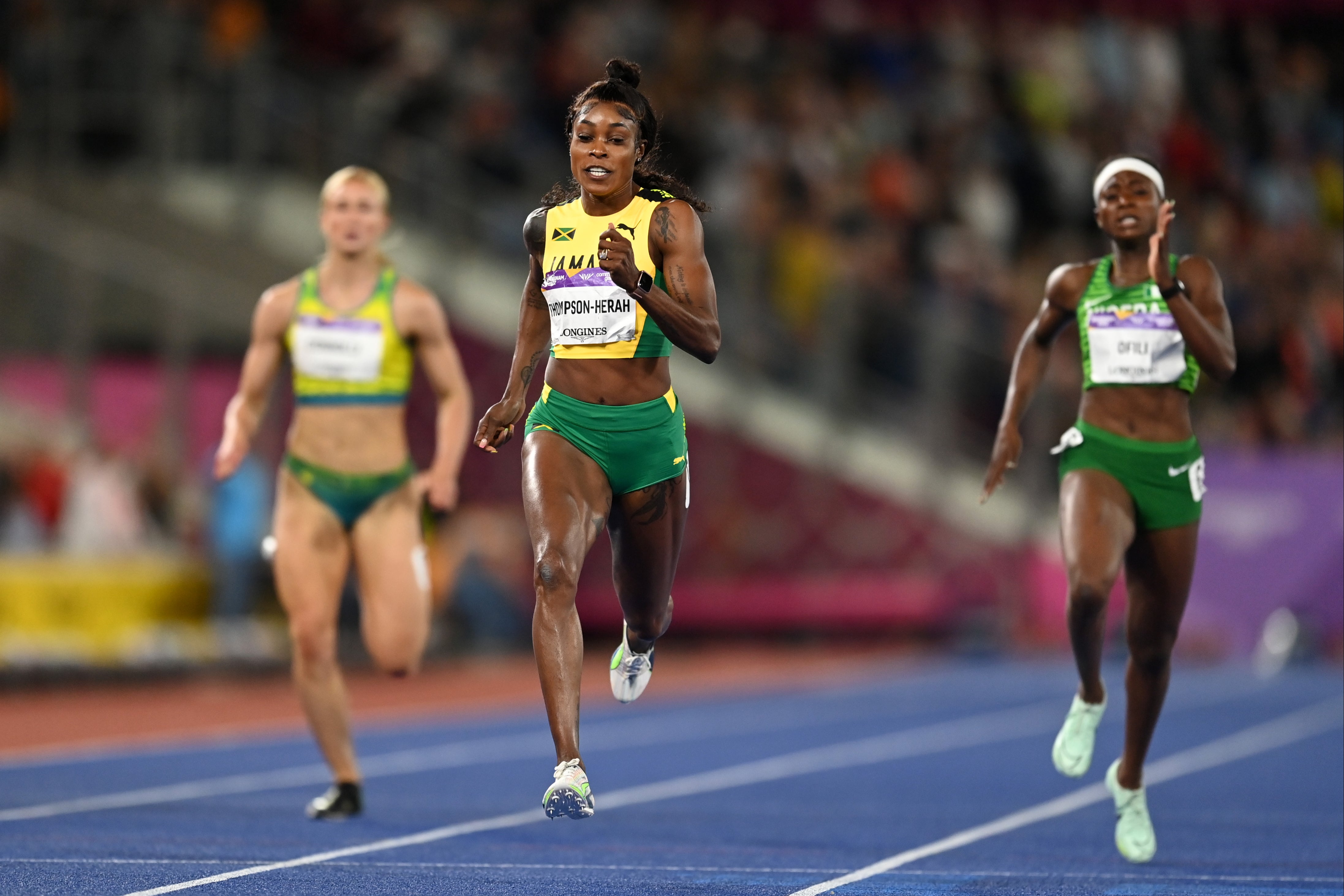 Elaine Thompson-Herah has battled injury since Tokyo 2020