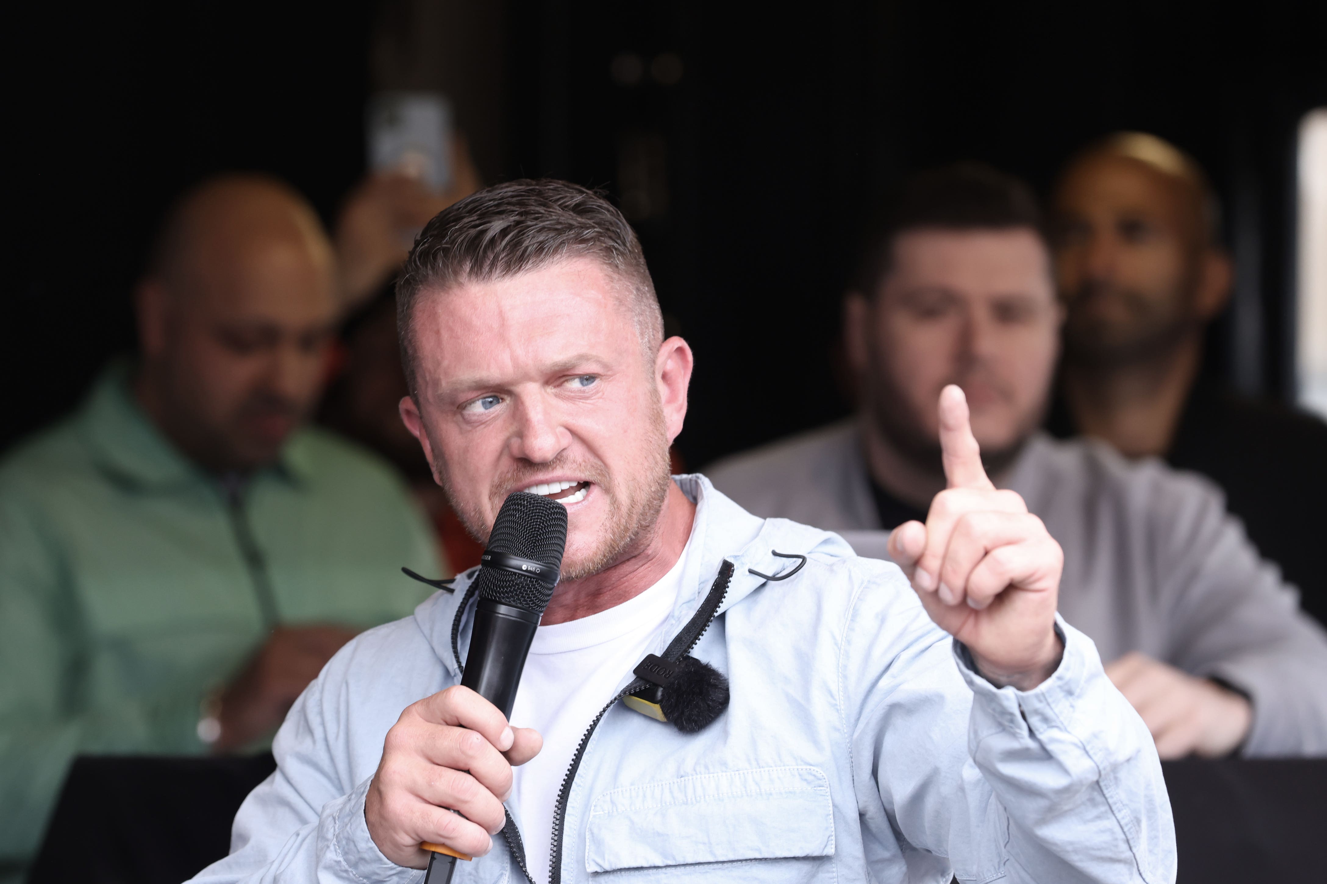 Tommy Robinson, whose real name is Stephen Yaxley Lennon (David Parry/PA)