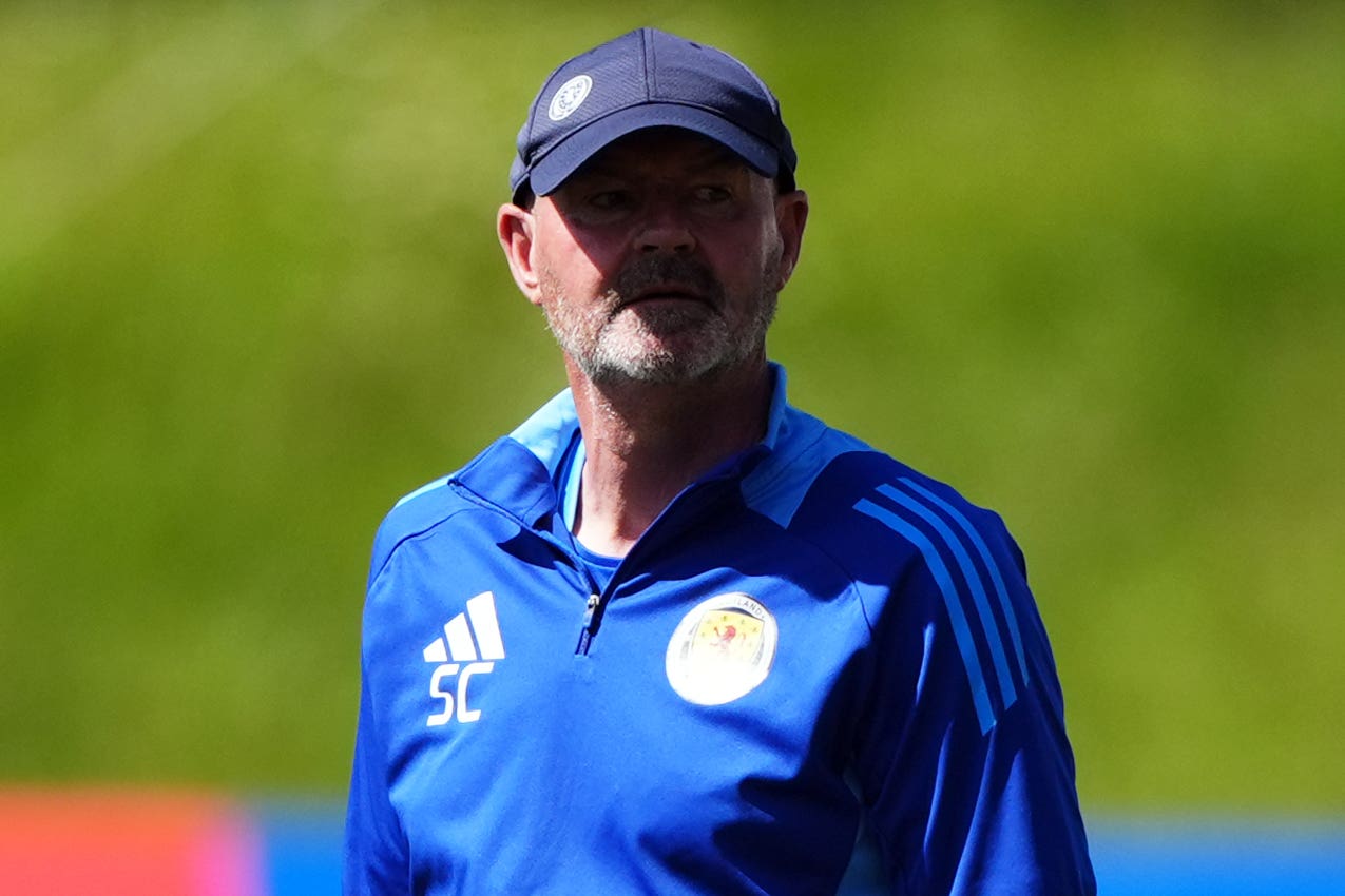 Scotland manager Steve Clarke keeps Switzerland message simple (Andrew Milligan/PA)