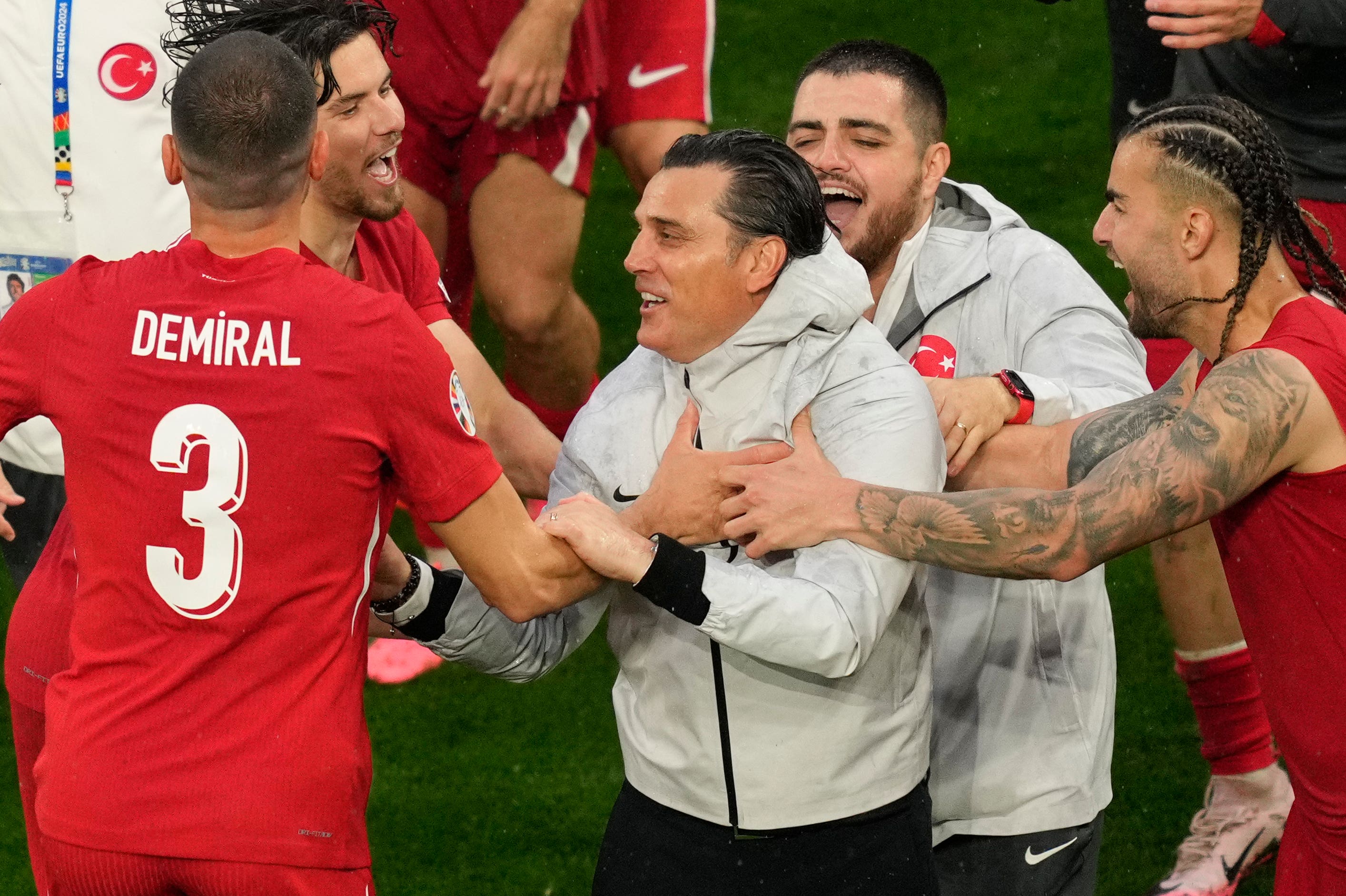 Vincenzo Montella saw Turkey get off to a great start at Euro 2024 (Andreea Alexandru/AP)