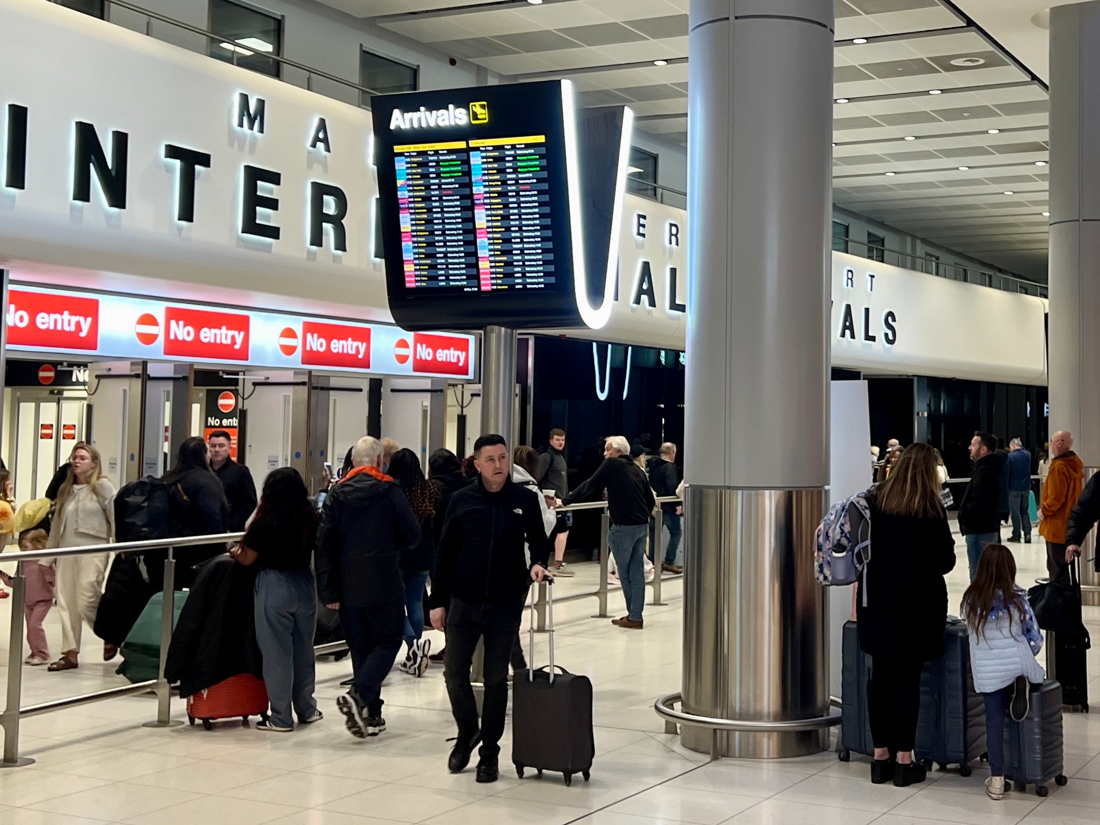 Arriving soon? Delays in reaching Manchester airport are annoying on planes, but exasperating on trains