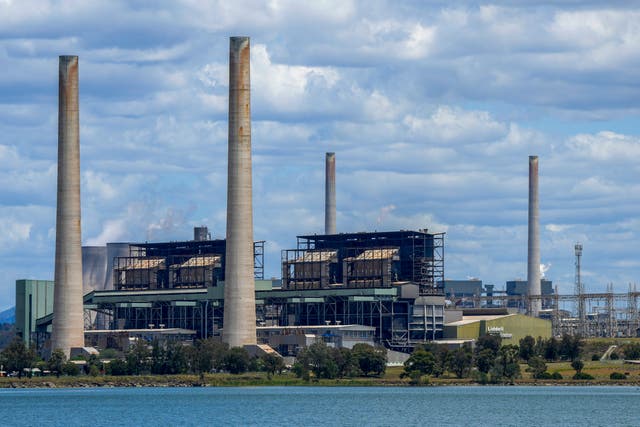 <p>File. Thermal stations powered by coal near Muswellbrook in Hunter Valley, Australia  </p>