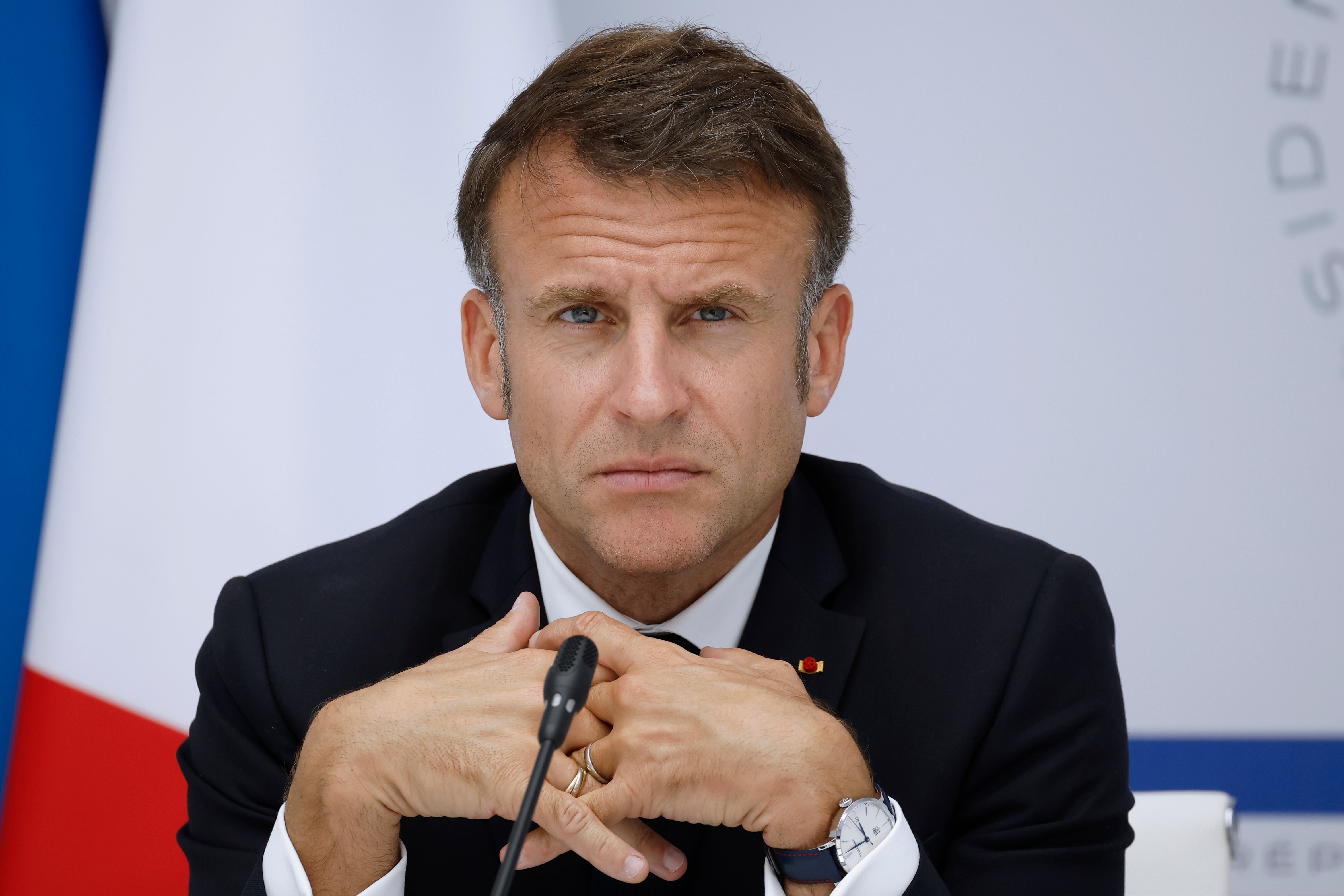 French president Emmanuel Macron