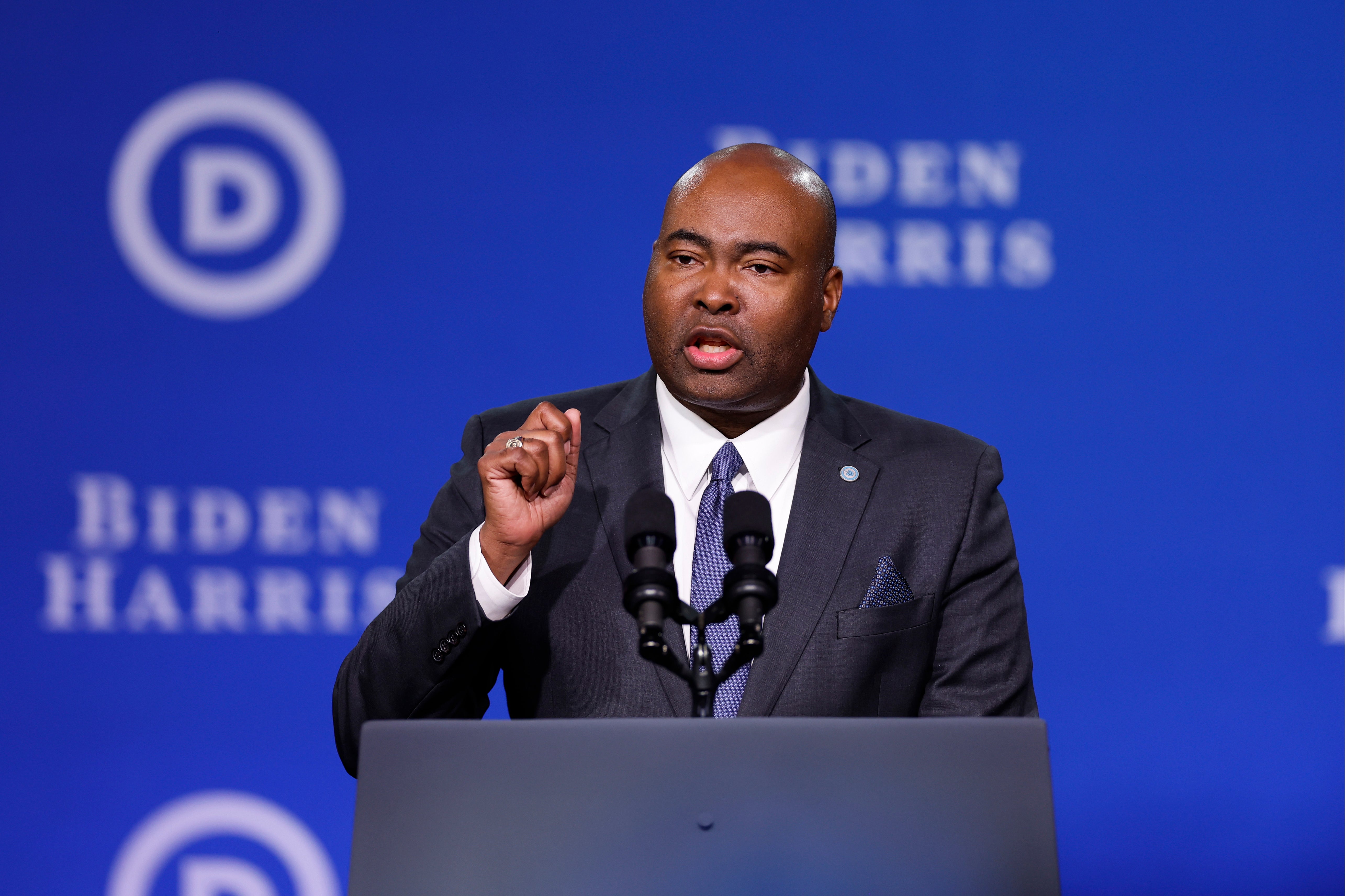 Democratic National Committee chair Jaime Harrison