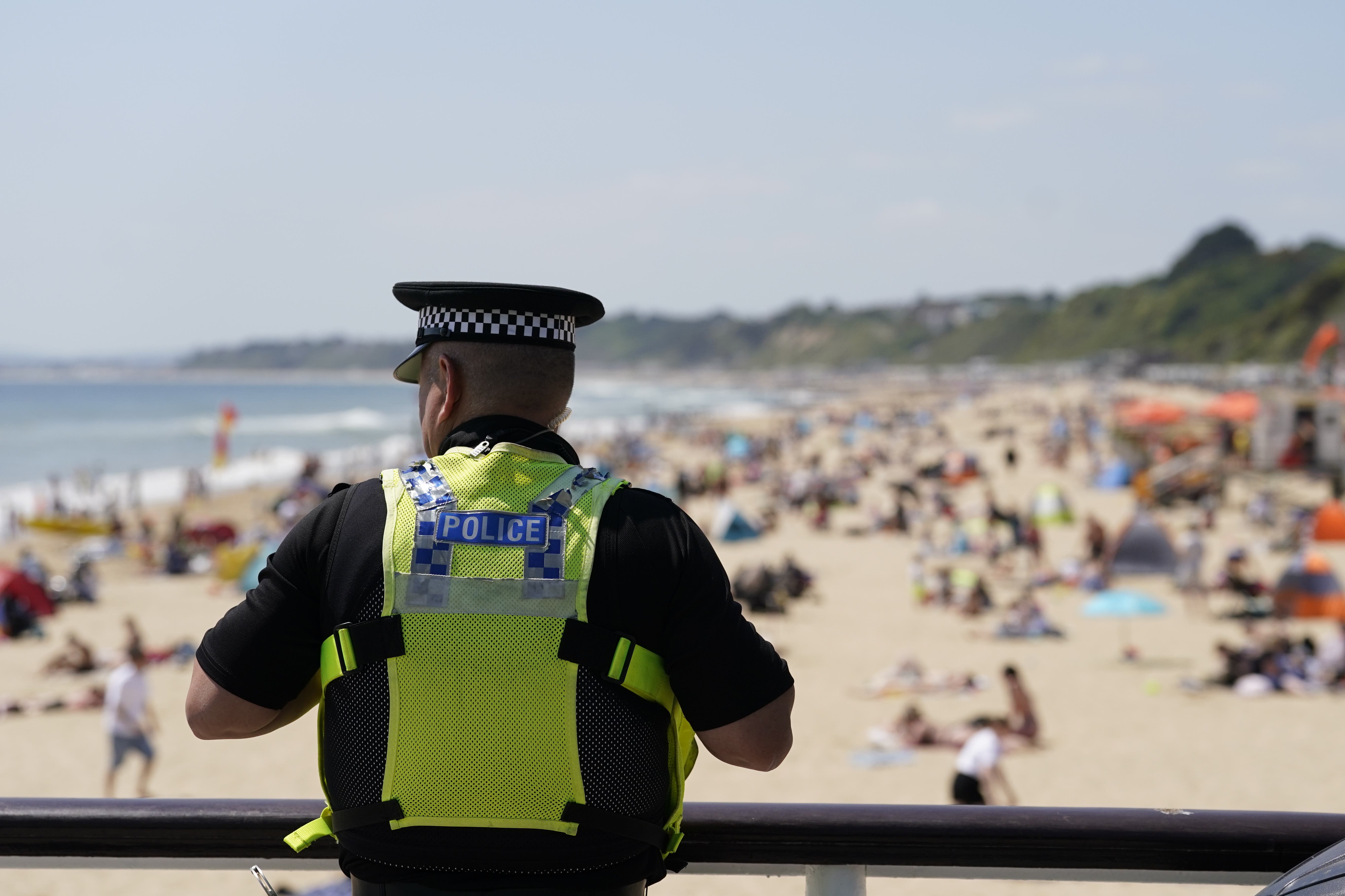 The incident happened off Bournemouth beach in May 2023 (Andrew Matthews/PA)