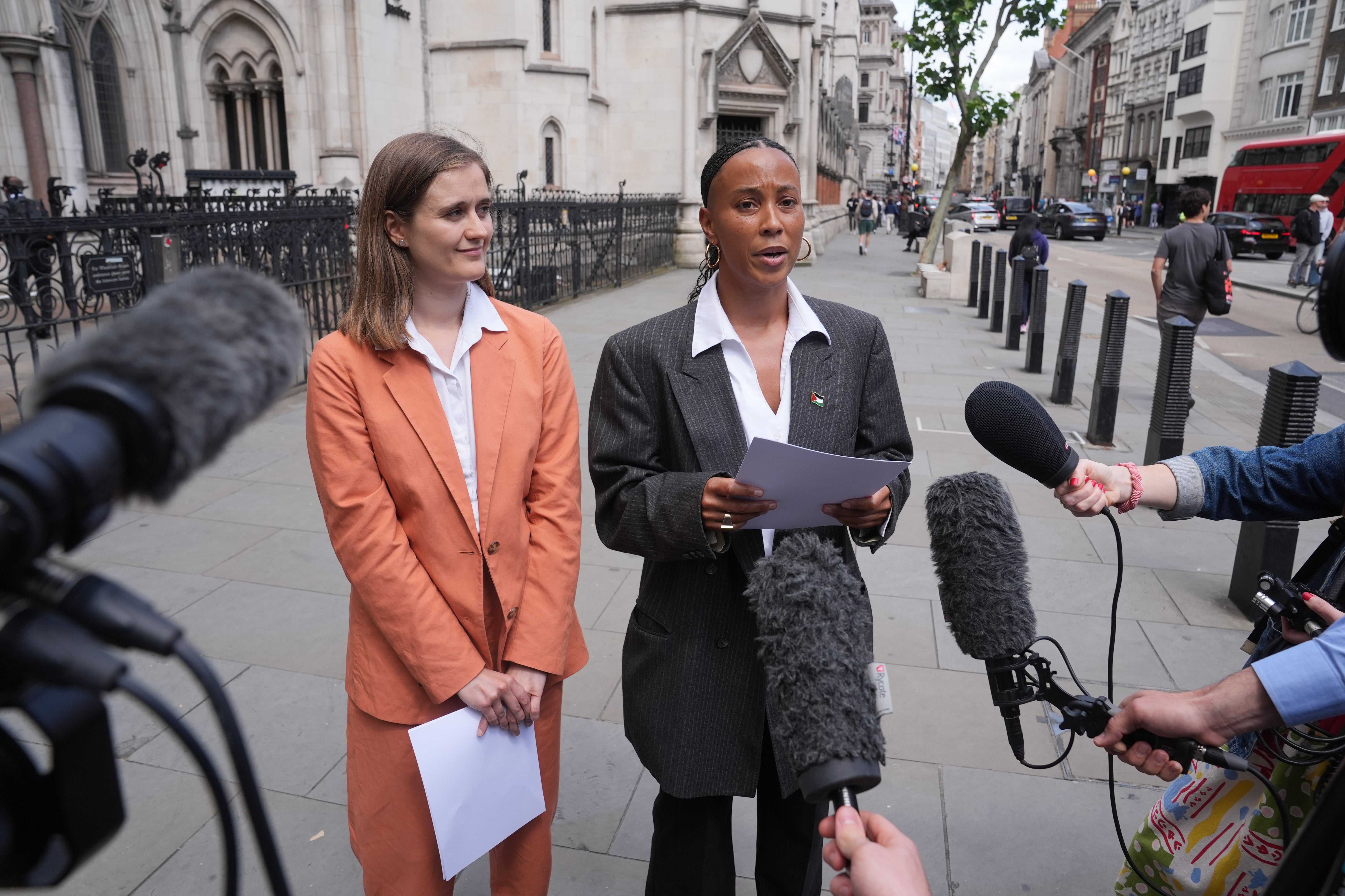 Ms Janneh speaking after the end of her eight year legal battle