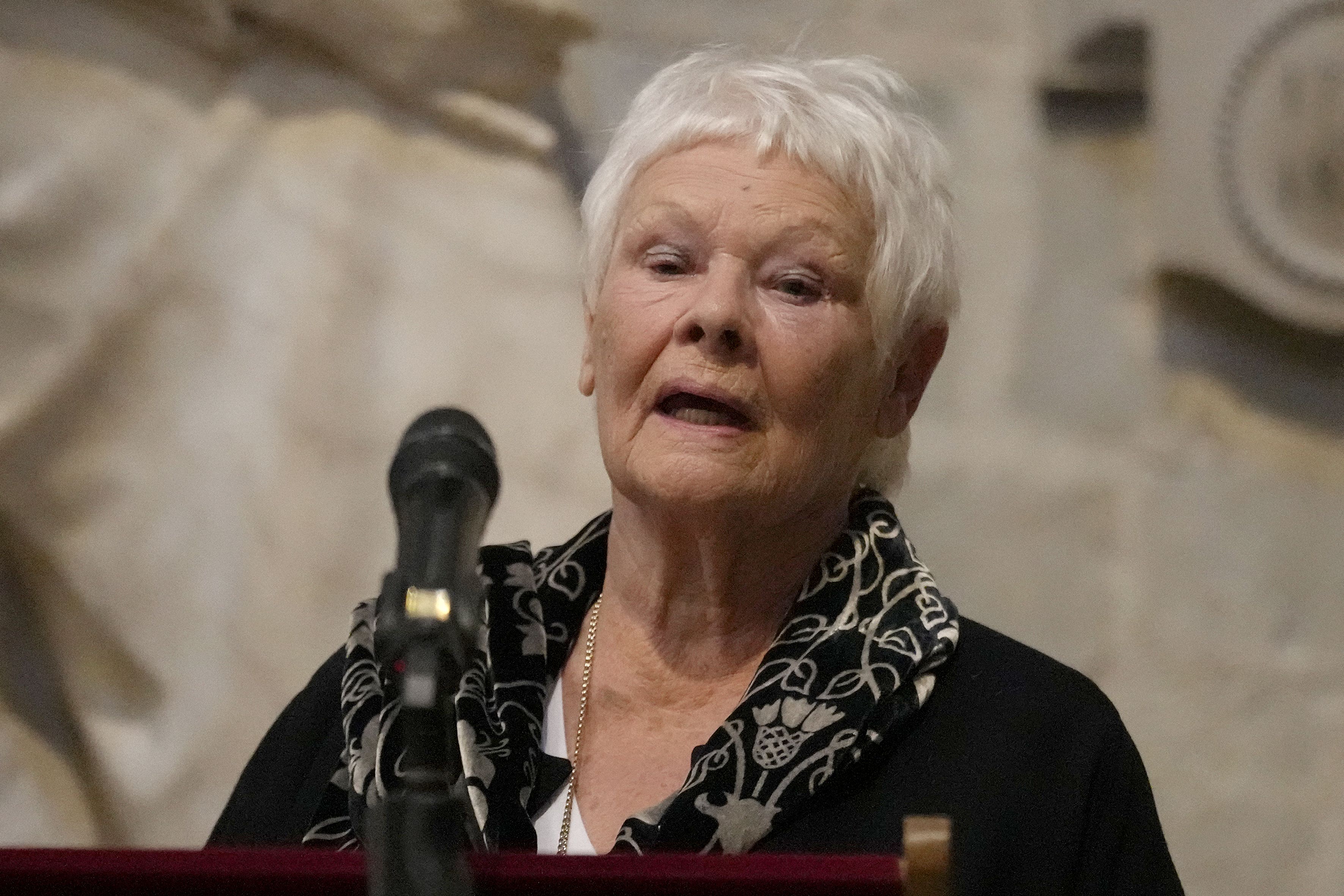 Dame Judi Dench (Kirsty Wigglesworth/PA)