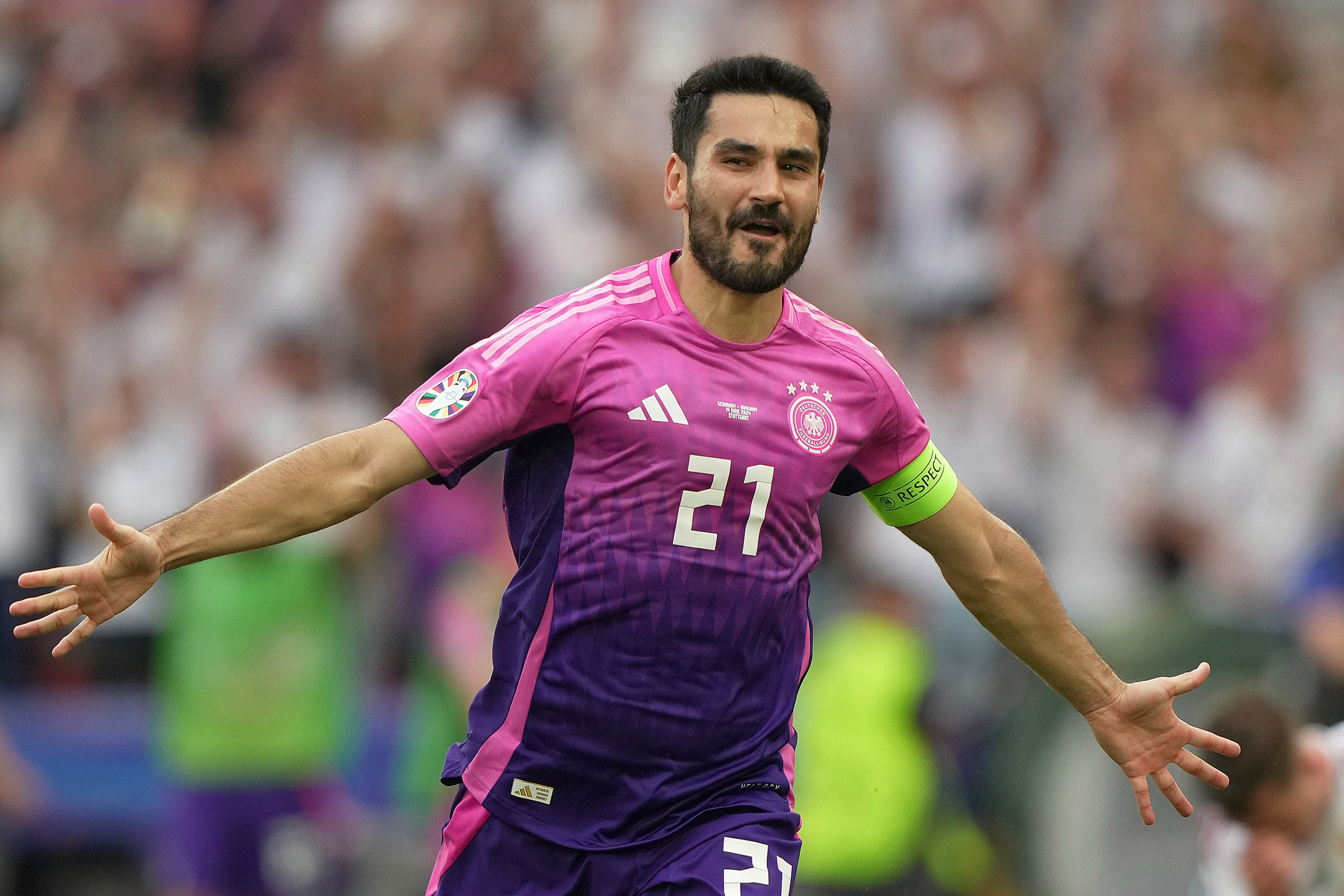 Ilkay Gundogan has become a key cog in the German machine