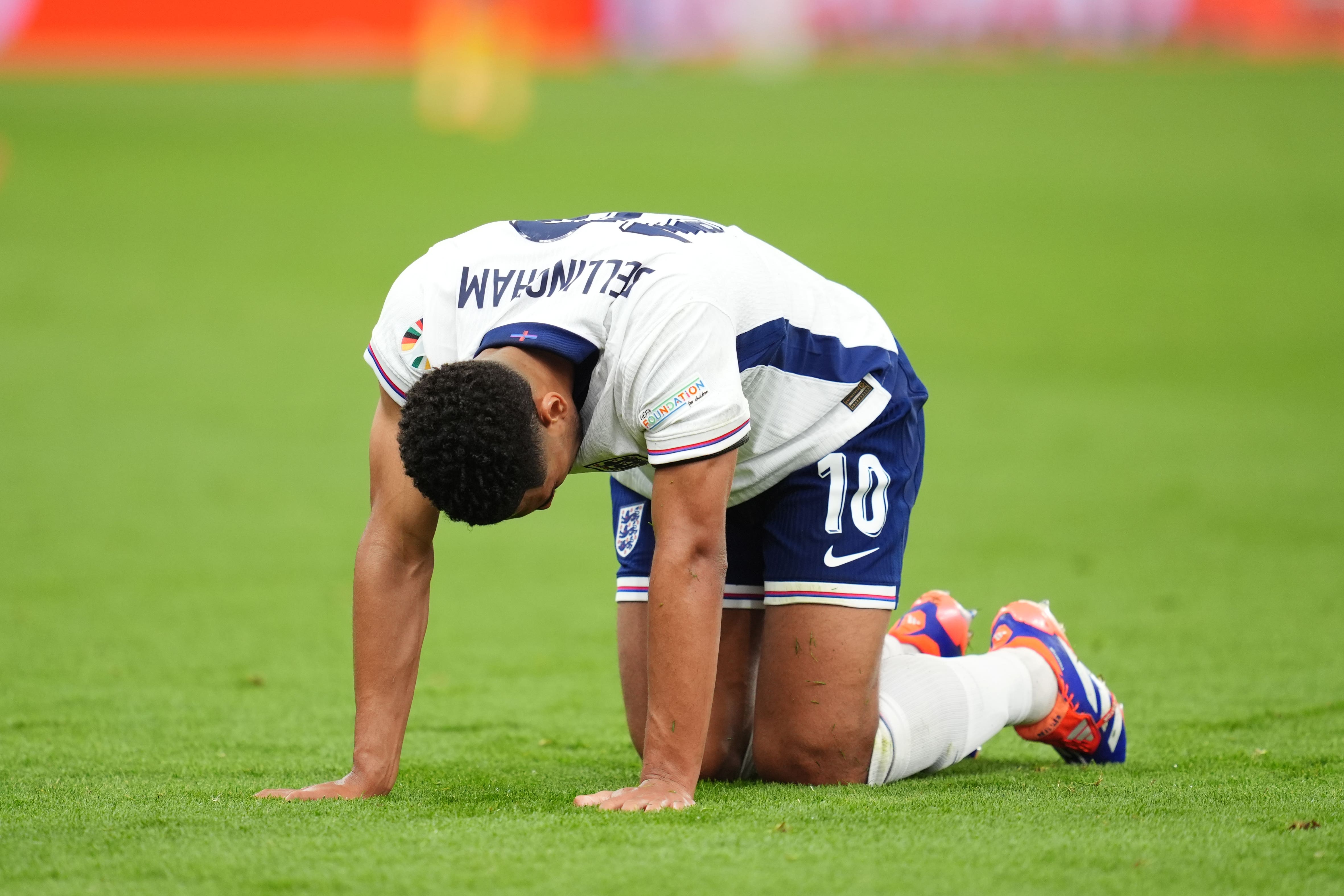 England are down but not out after a poor display in a 1-1 Group C draw with Denmark (Adam Davy/PA)