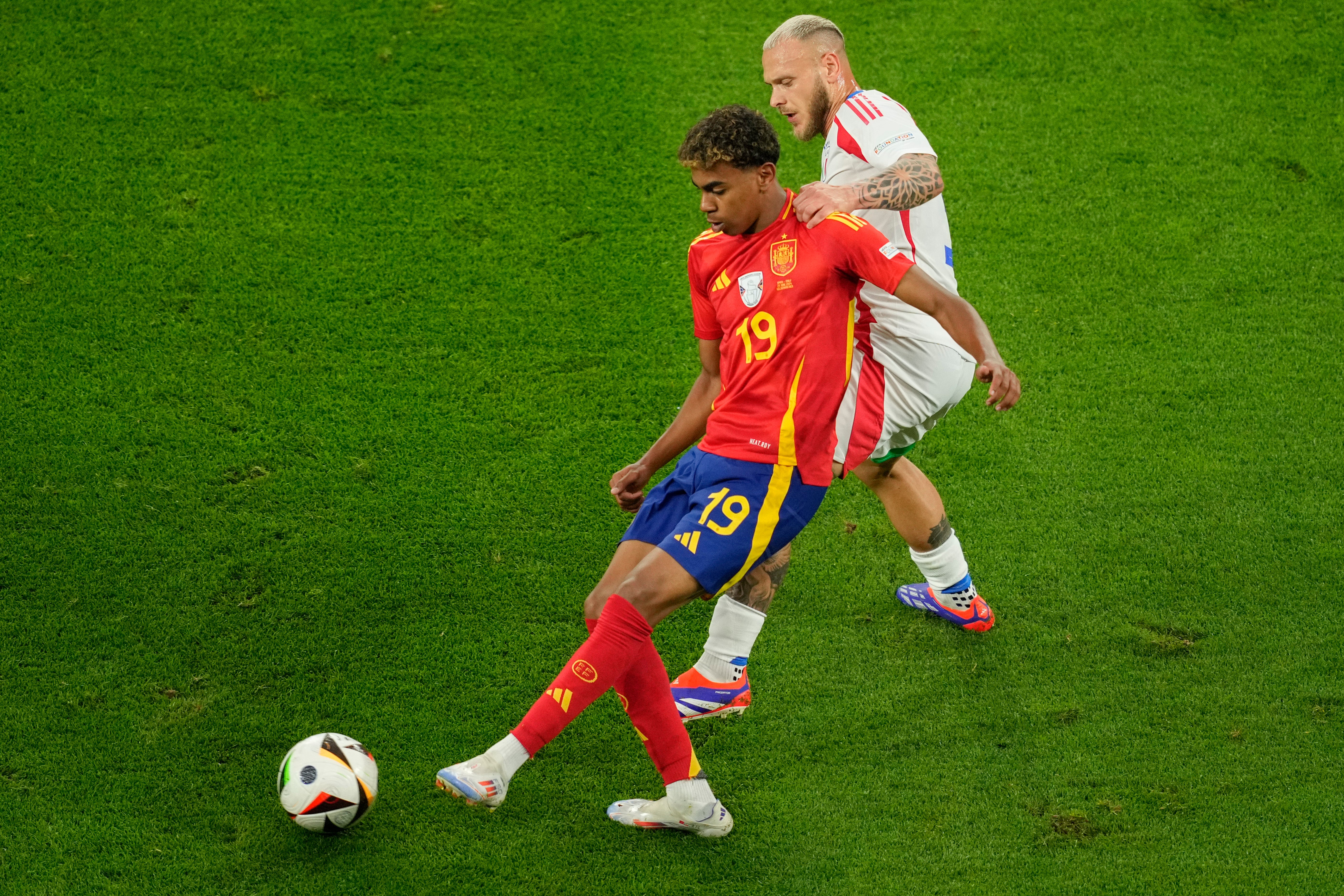 Lamine Yamal has impressed for Spain