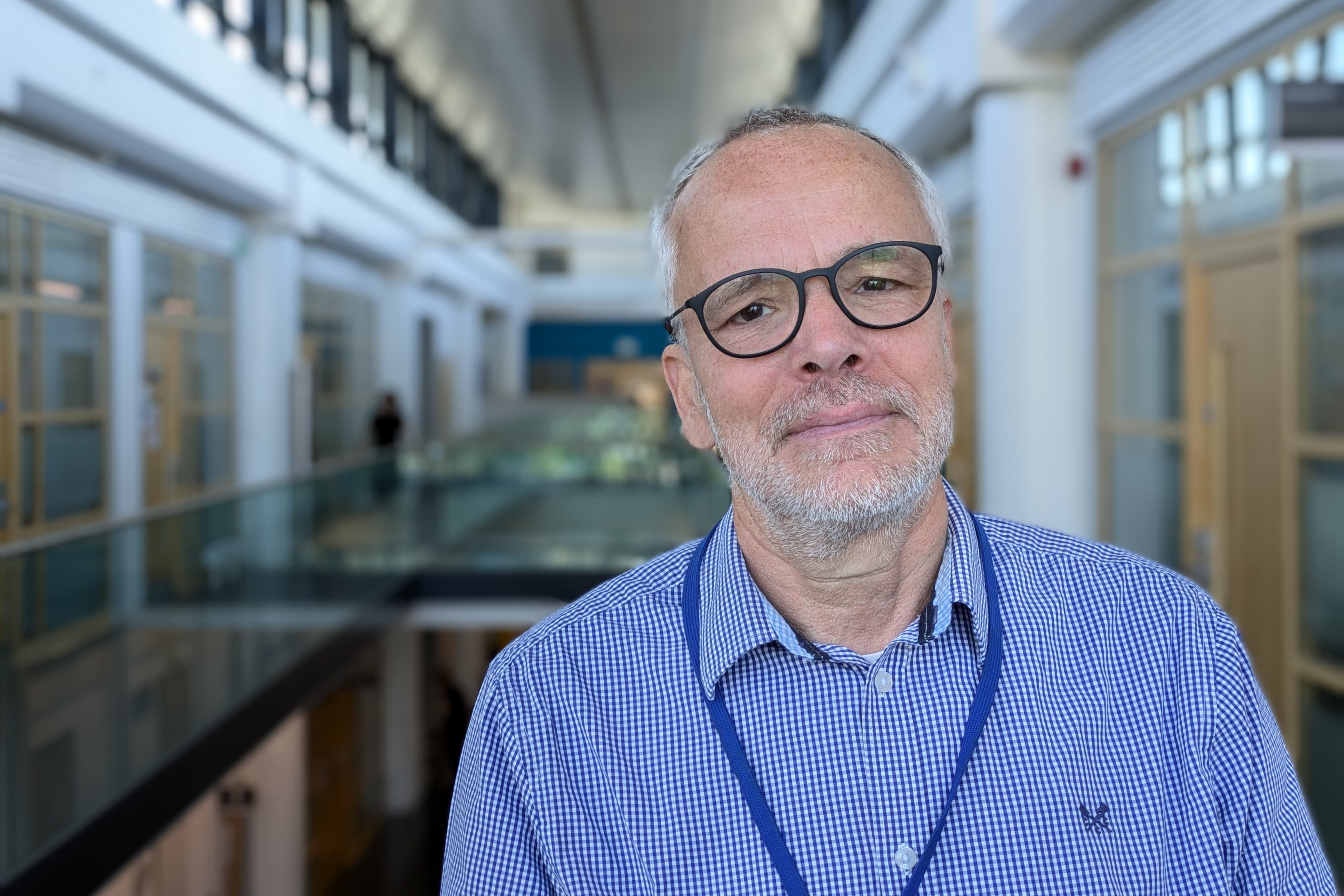 Professor Oliver Hanemann is leading the clinical trial involving 12 people (Brain Tumour Research Centre/University of Plymouth/PA)