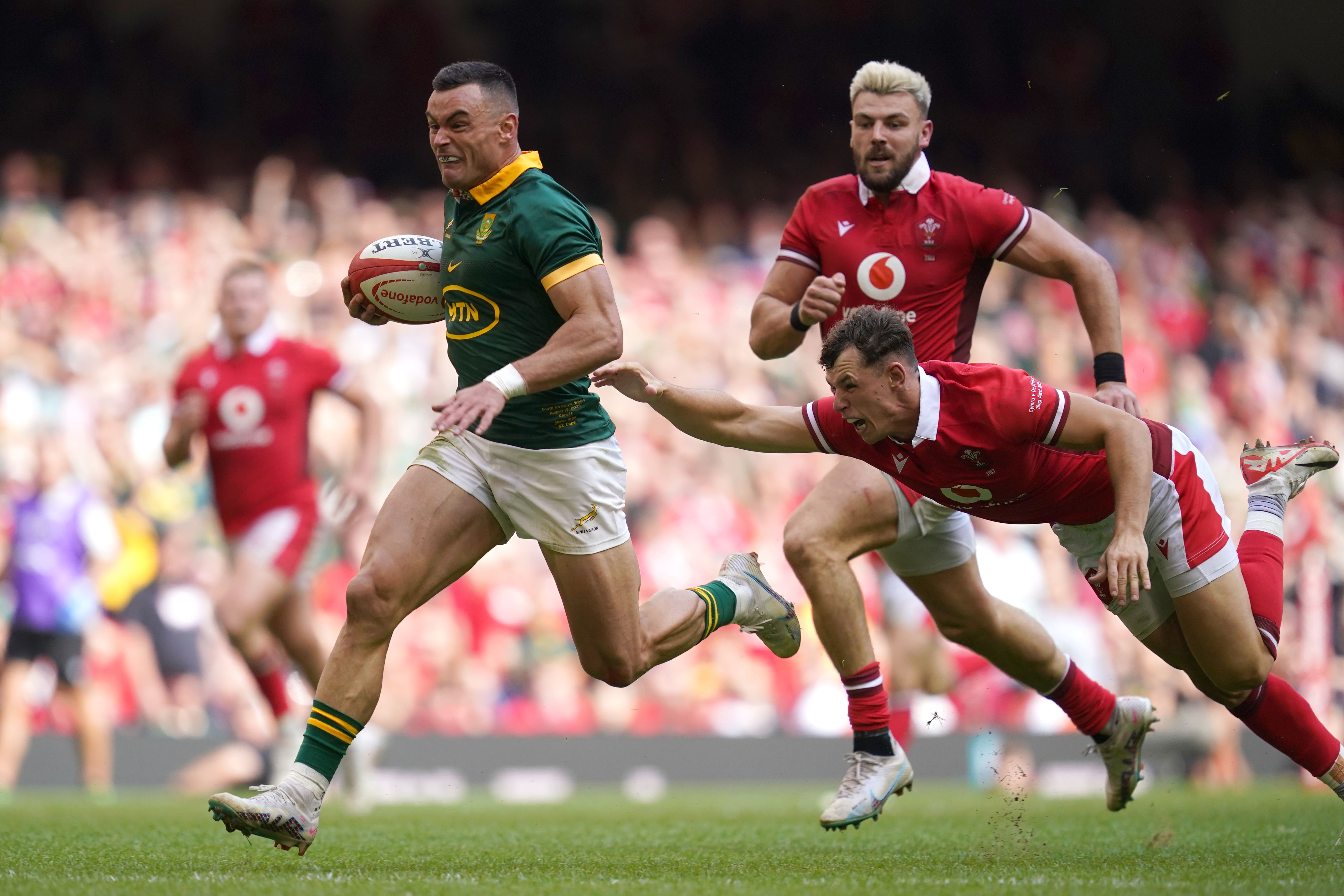 Wales face a testing encounter against South Africa at Twickenham