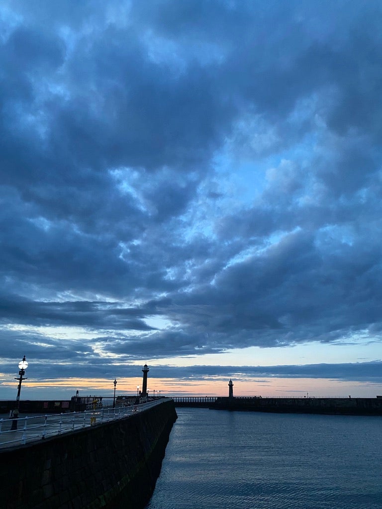 Whitby night sky