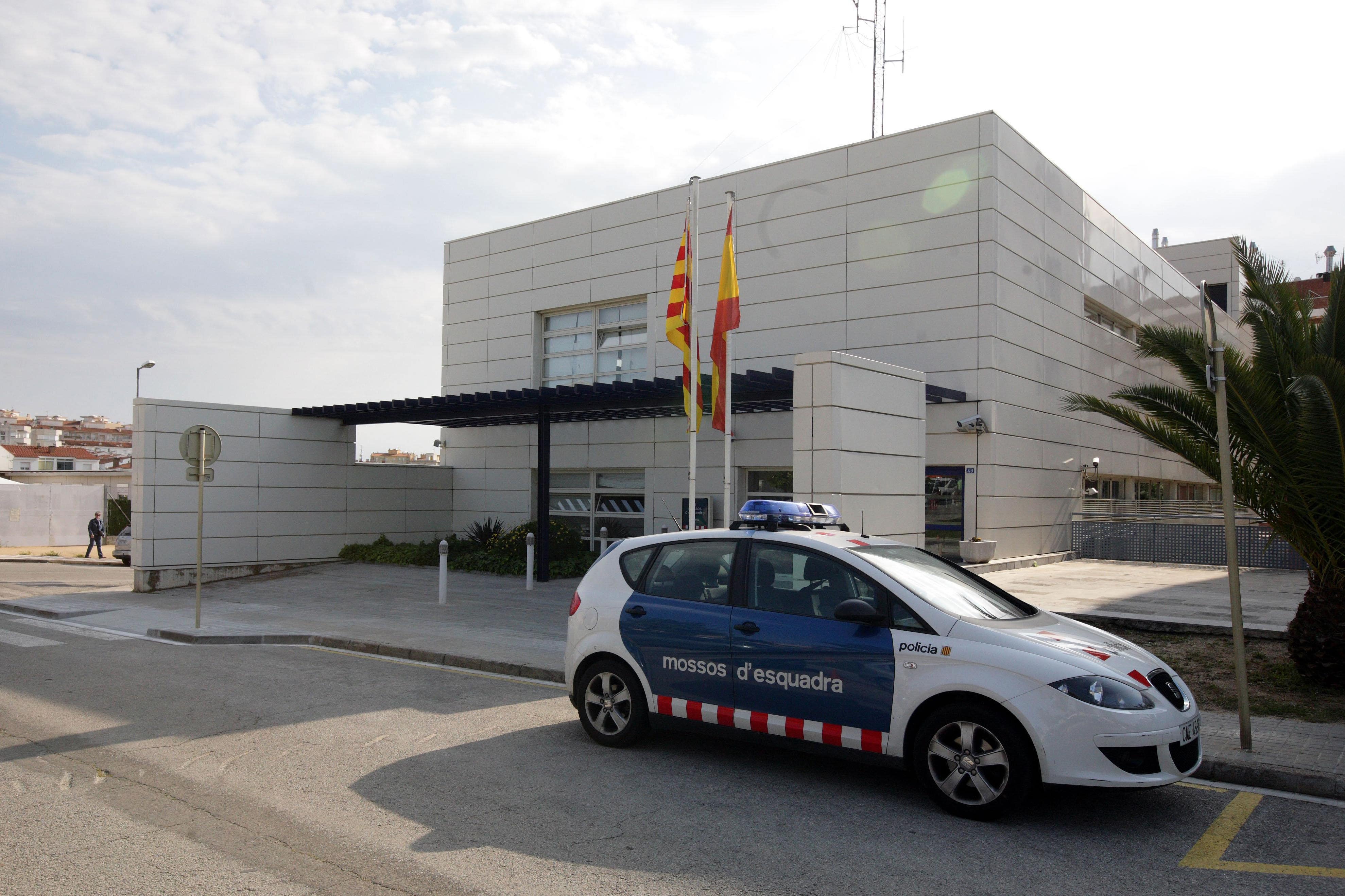 A Mossos d’Esquadra station in Spain (Steve Parsons/PA)