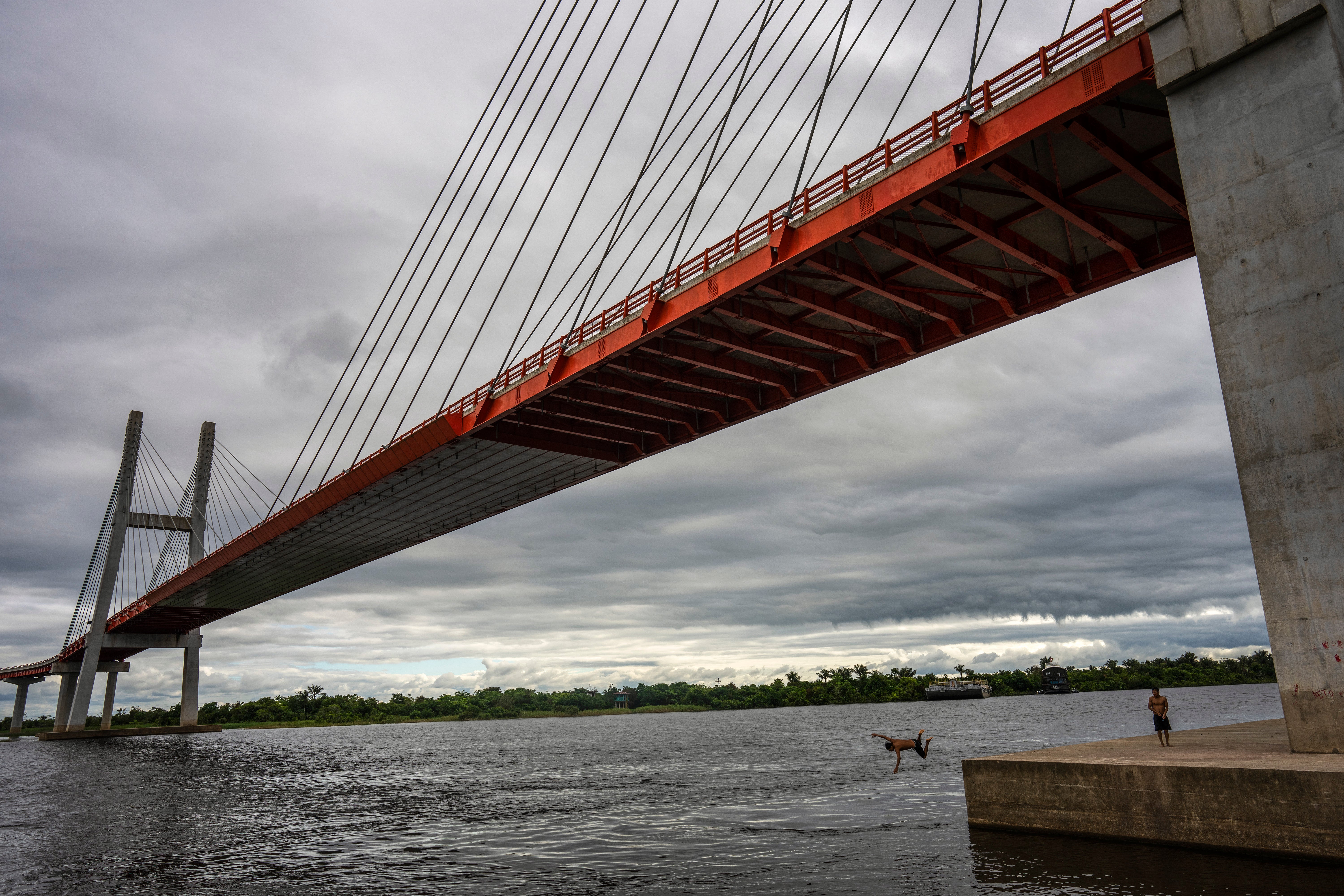 Peru Amazon Bridge to Nowhere