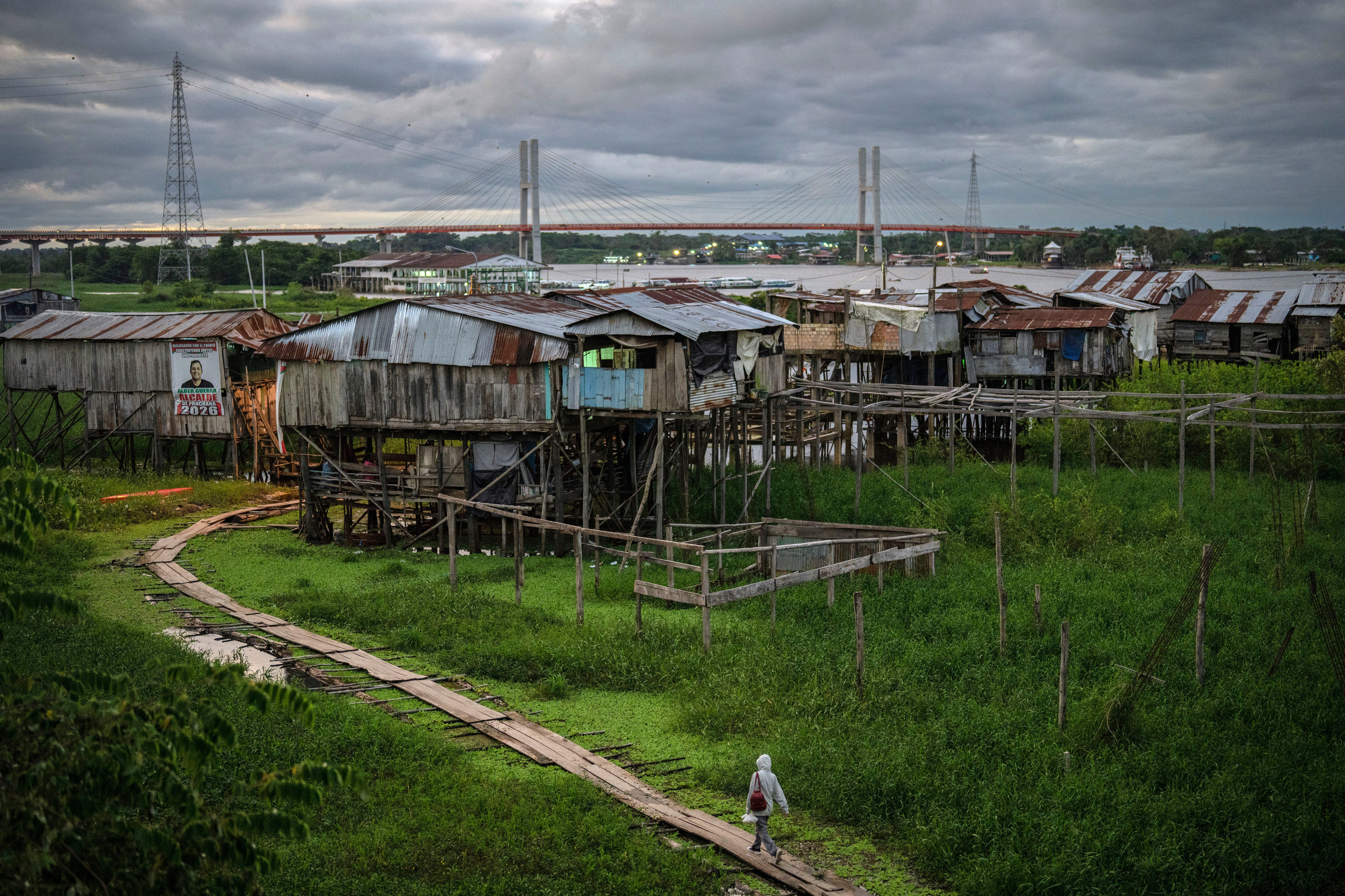 Peru Amazon Bridge to Nowhere