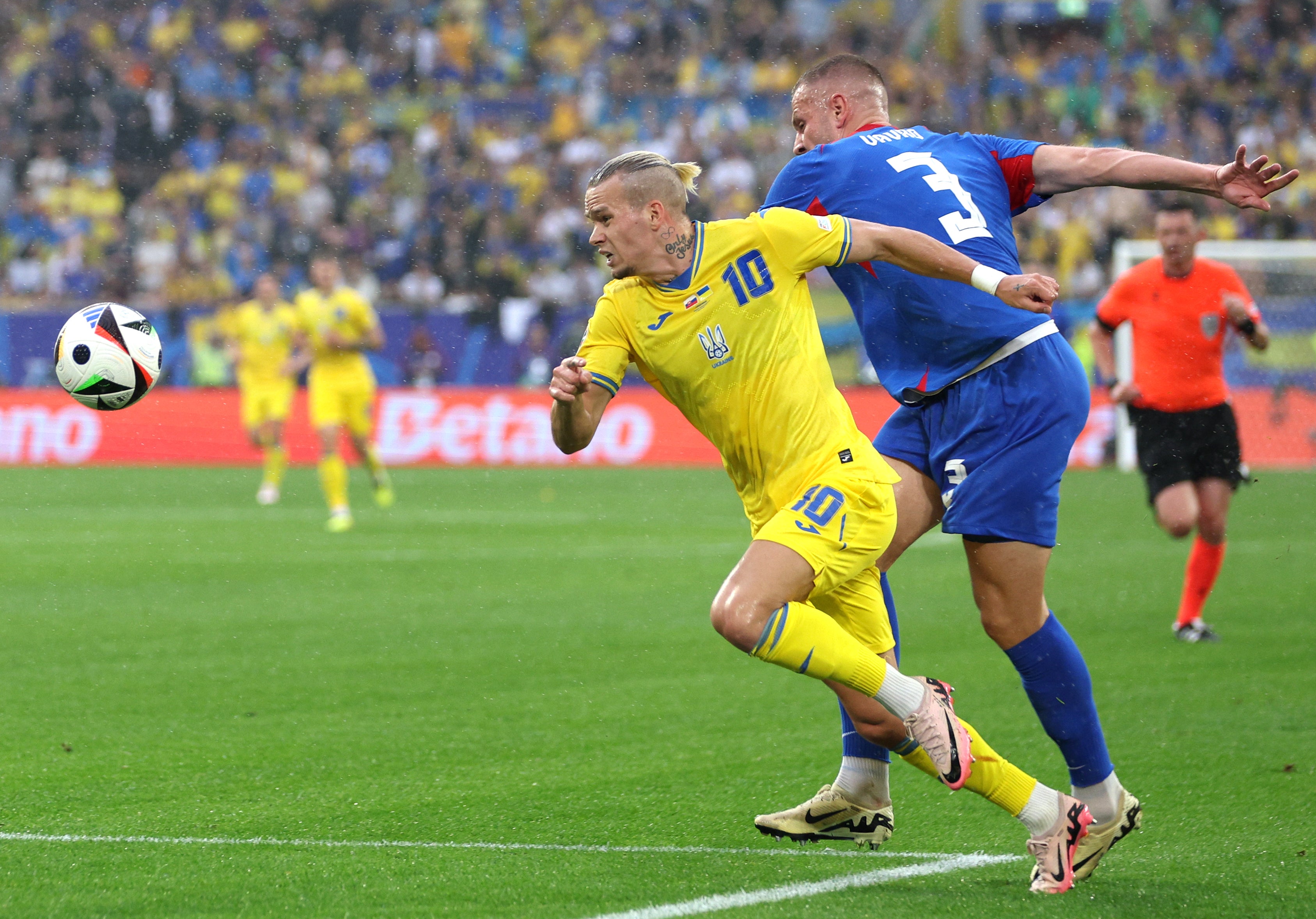 Mudryk ultimately played an important role in Ukraine securing three points