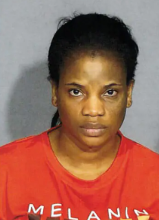 Mirianne Pierre, pictured in a booking photo, was arrested Monday alongside her partner Joseph Watson after leaving two children locked in a hot car