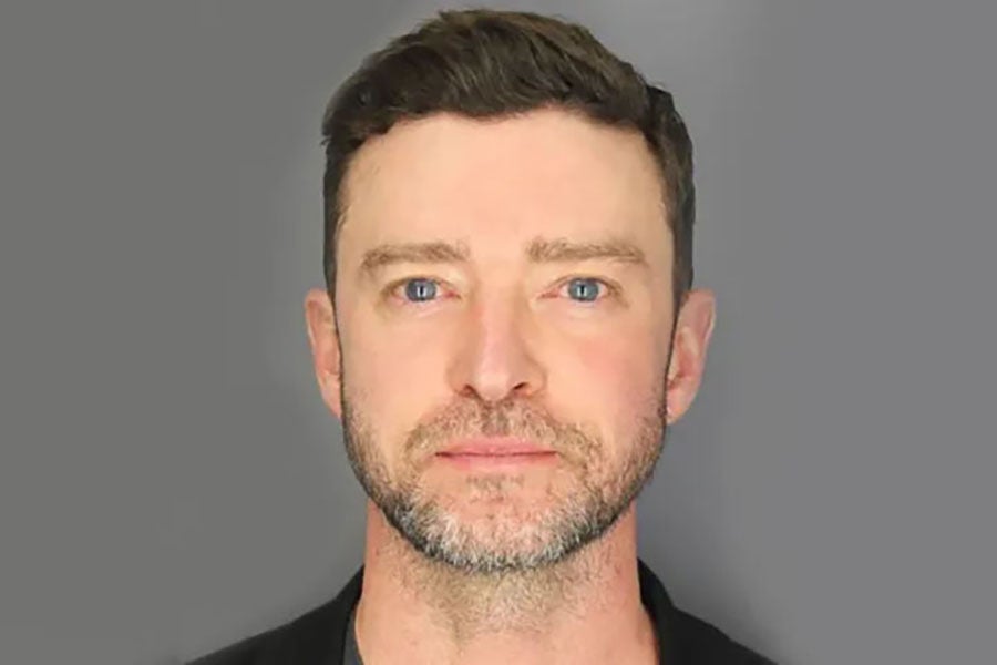 Justin Timberlake’s booking photo