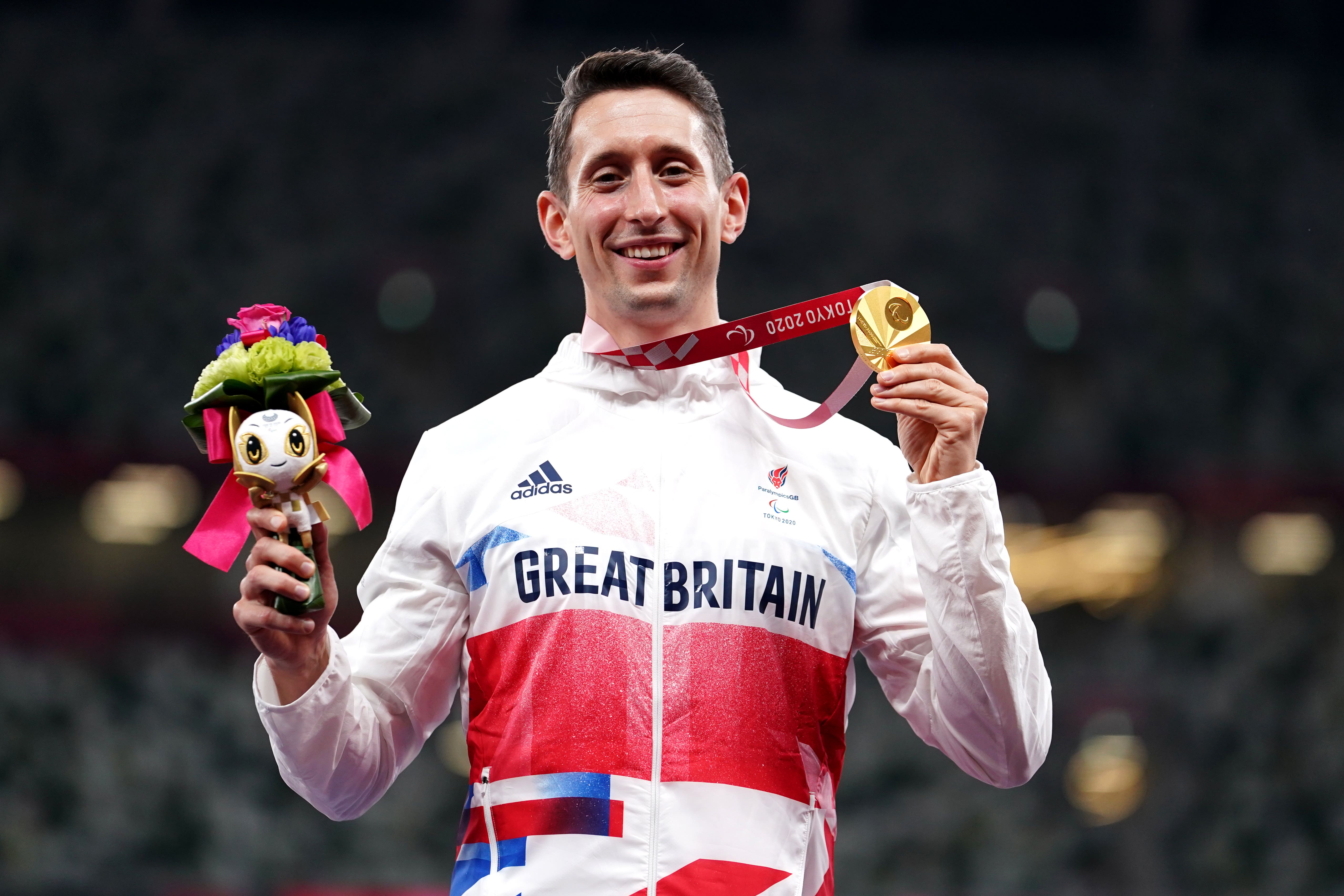 Jonathan Broom-Edwards clinched Paralympic gold in Tokyo (John Walton/PA)