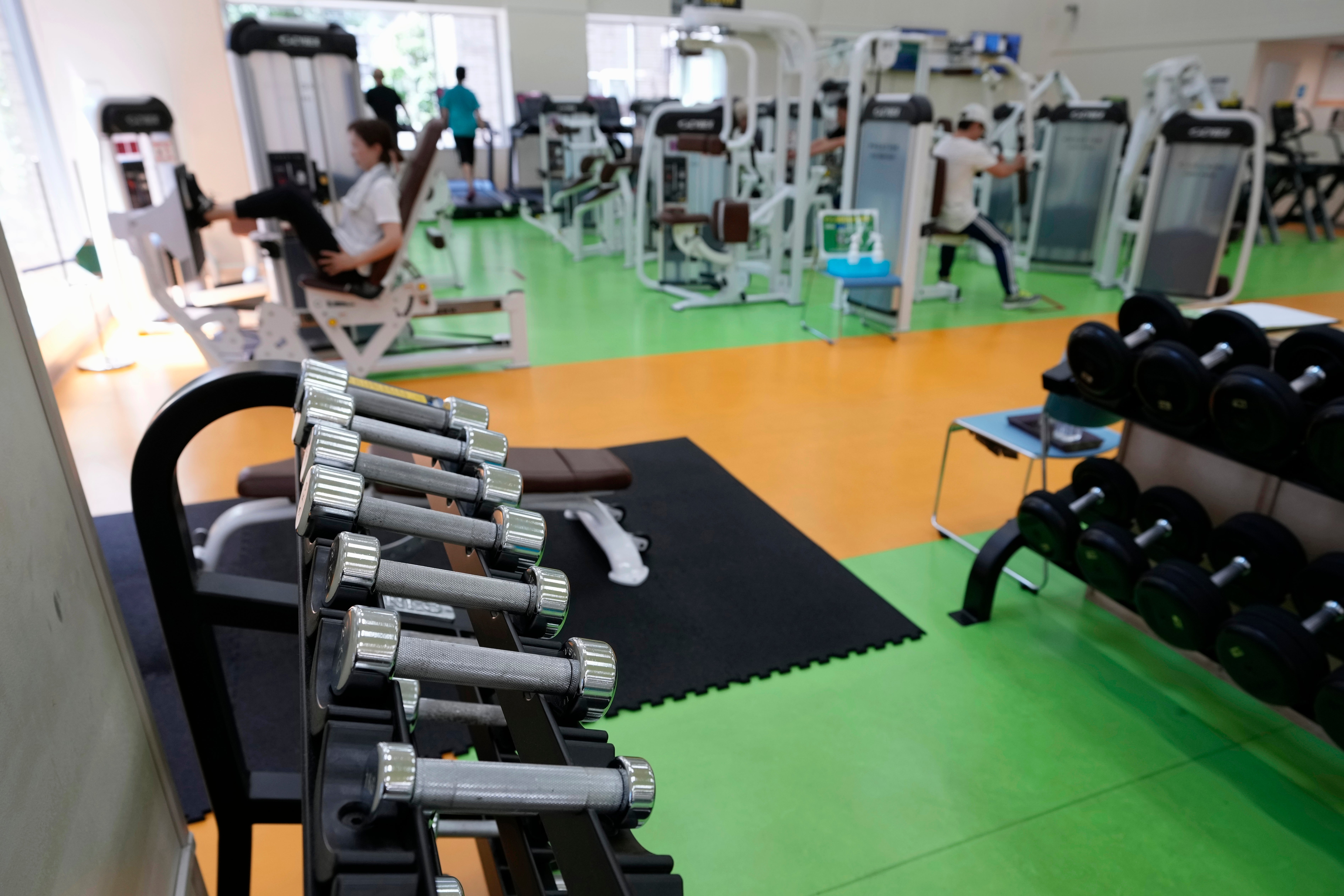 Japan Be Well Seniors Weight Training