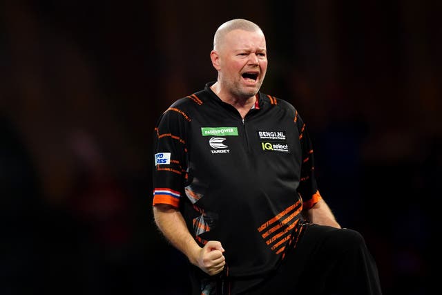 <p>Darts legend Raymond van Barneveld returns to the Ally Pally stage</p>
