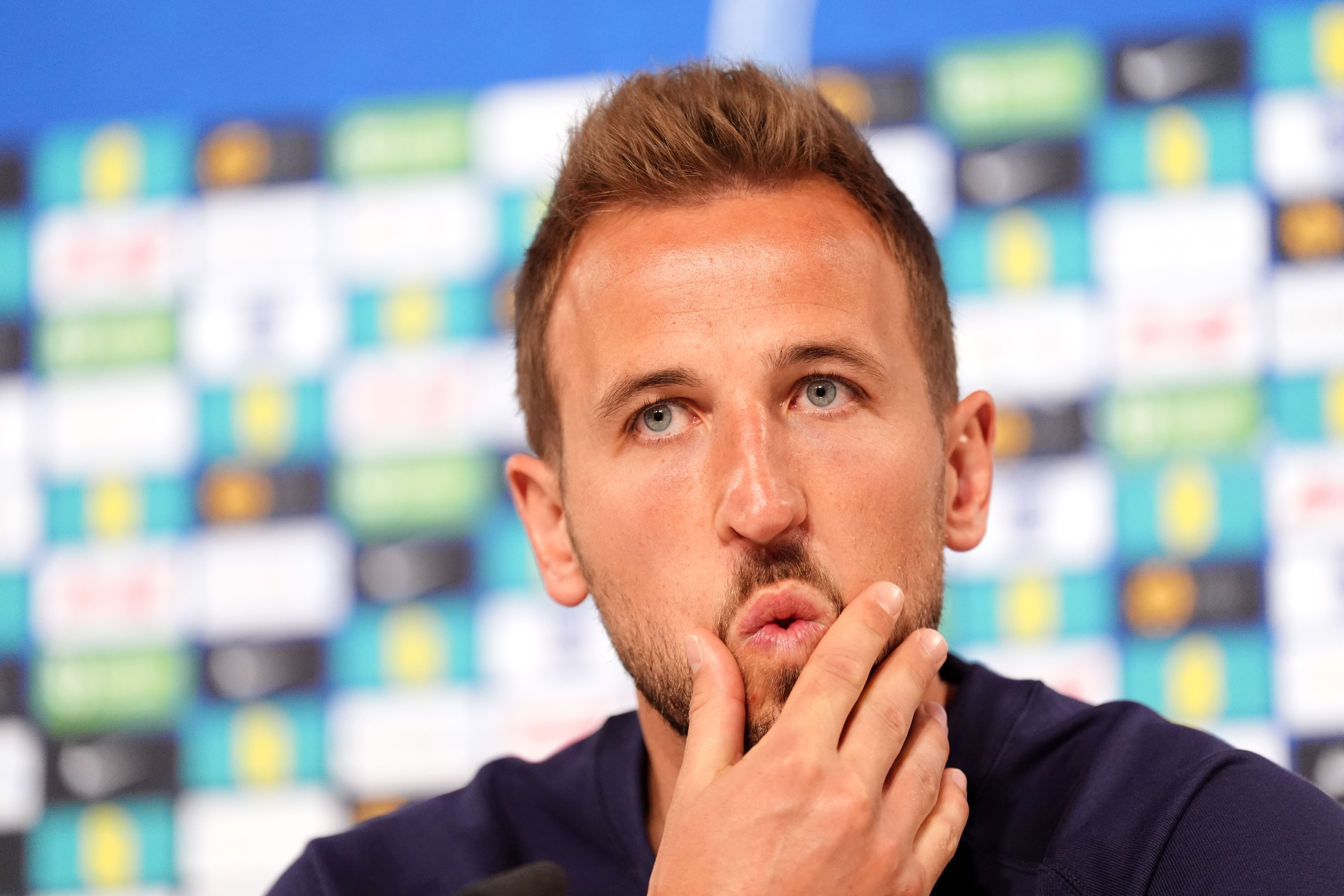 England captain Harry Kane was offered the chance to join a seventh-tier German side (Adam Davy/PA)