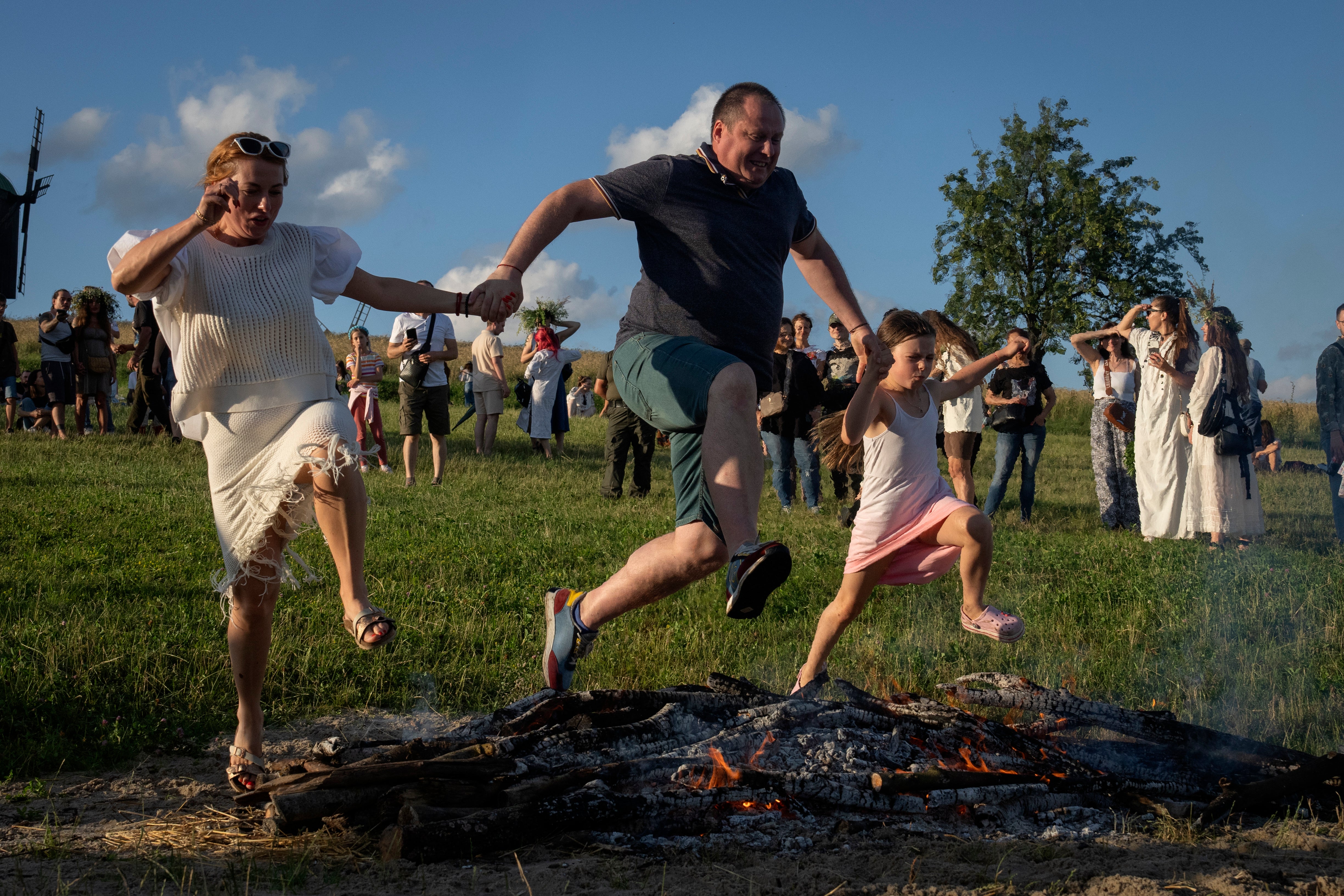 Russia Ukraine War Pagan Festival