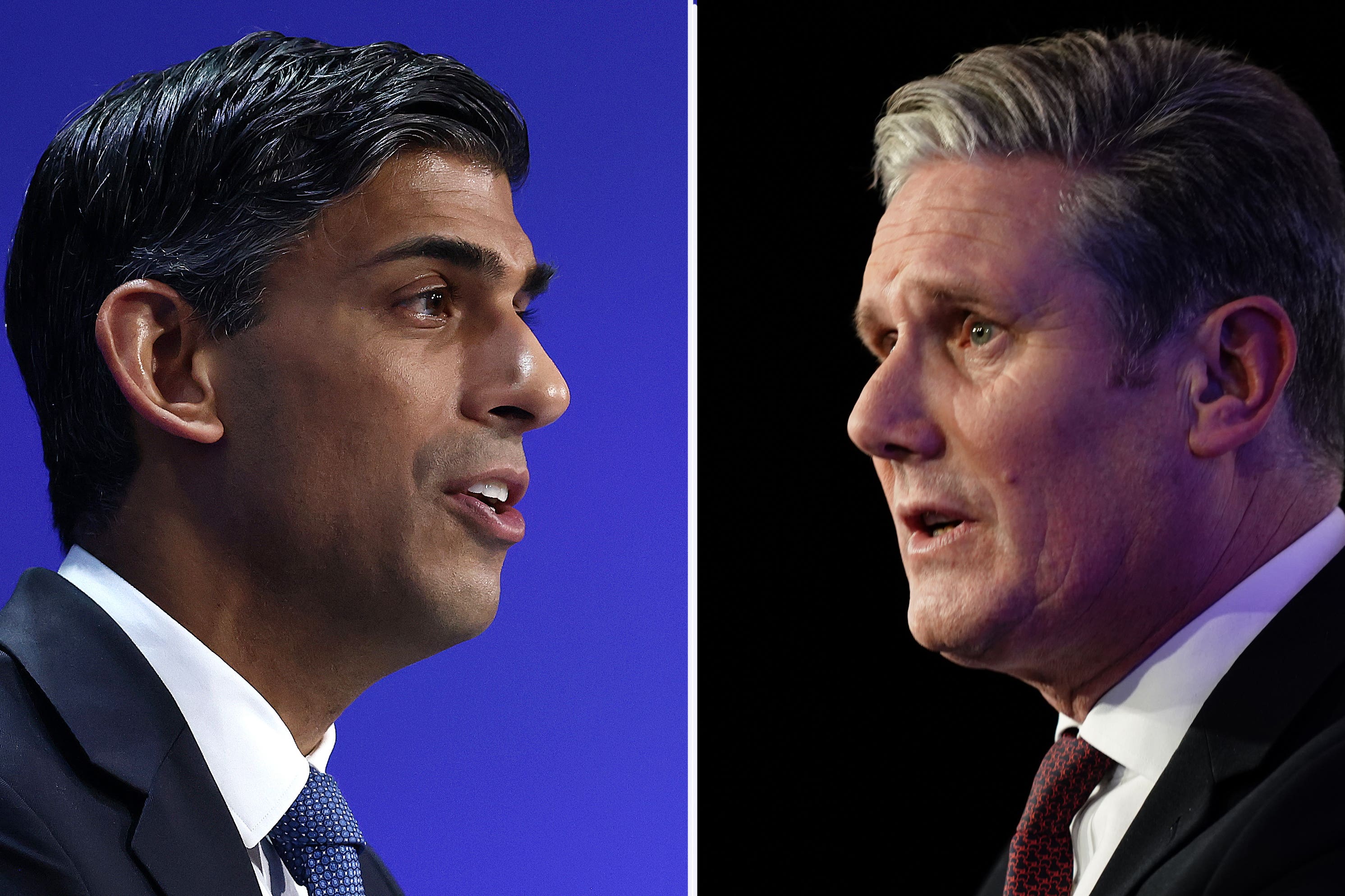 Prime Minister Rishi Sunak (left) and Labour leader Sir Keir Starmer (PA)