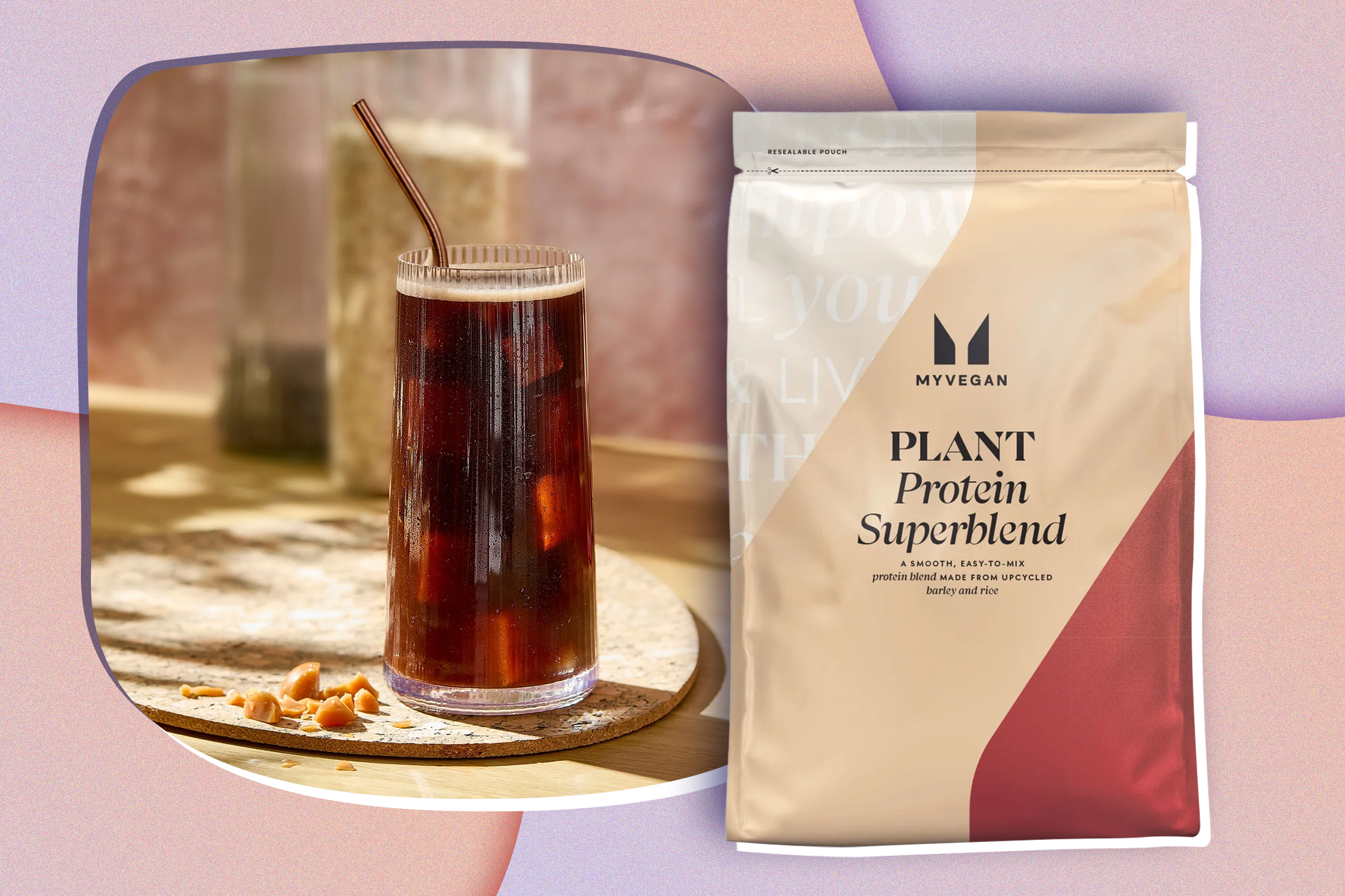 Just one of Myprotein’s range of vegan protein powders, the superblend comes in bags of either six or 20 servings